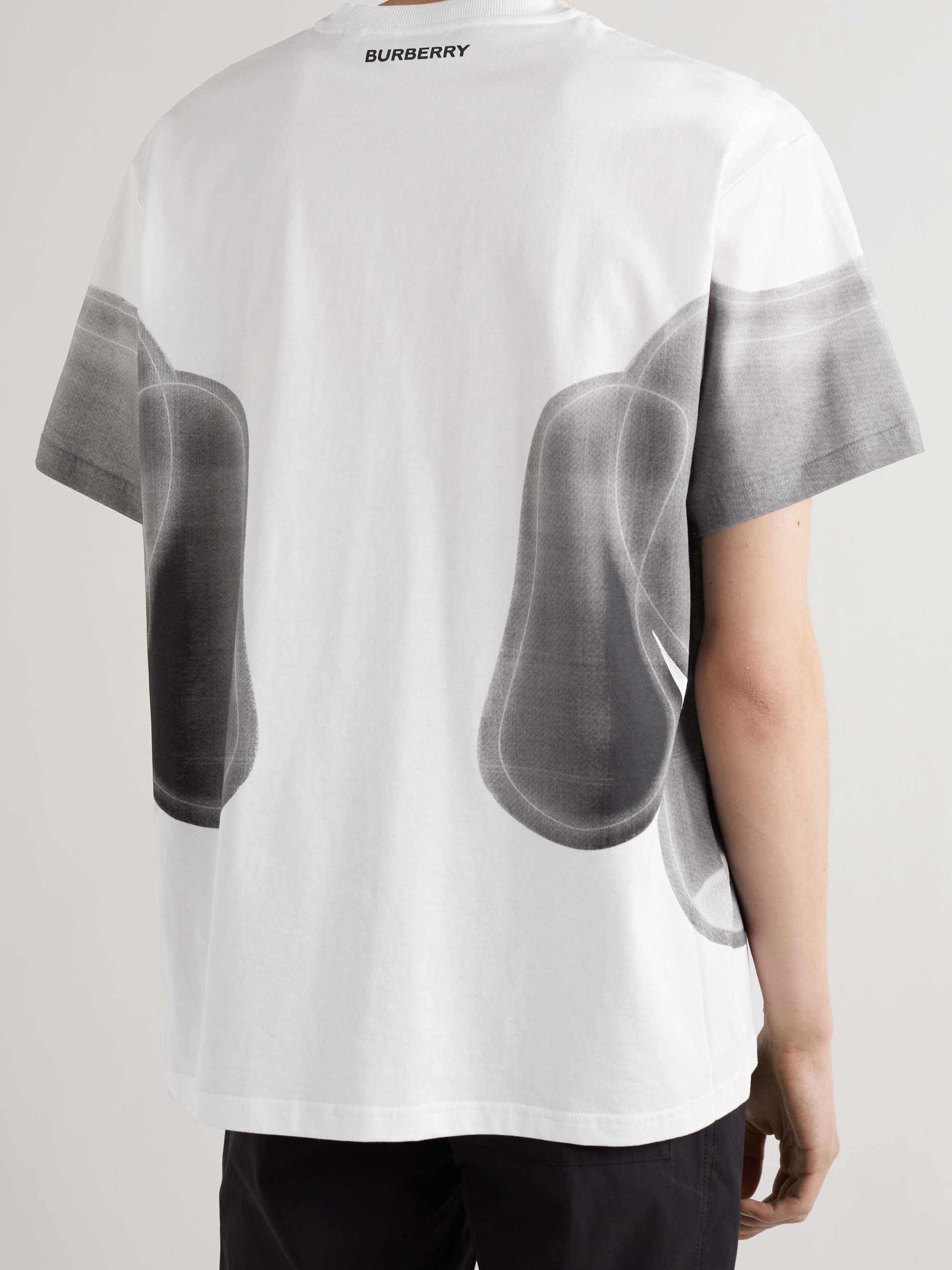 BURBERRY Elon Printed Cotton-Jersey T-Shirt