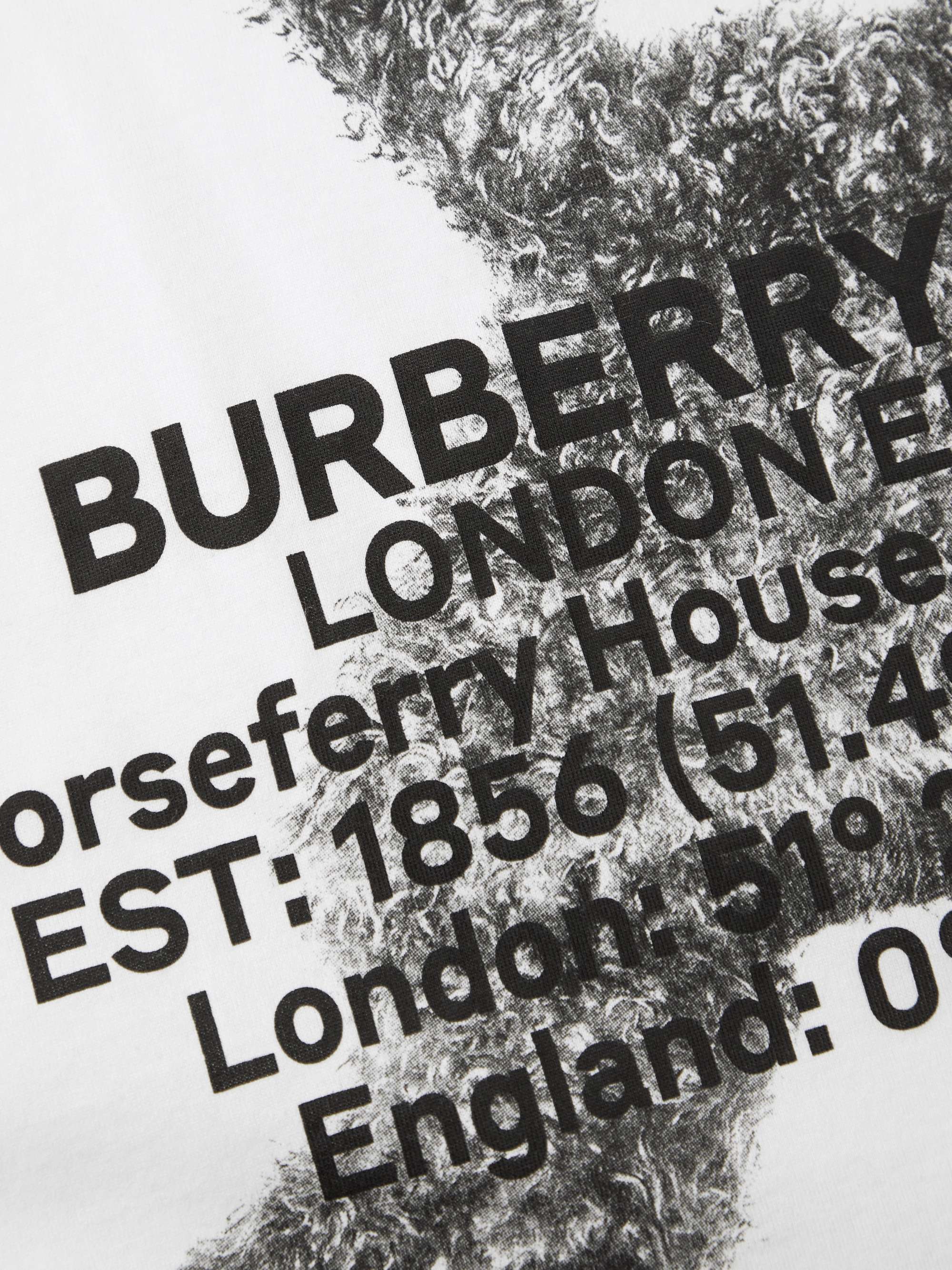 BURBERRY Printed Cotton-Jersey T-Shirt