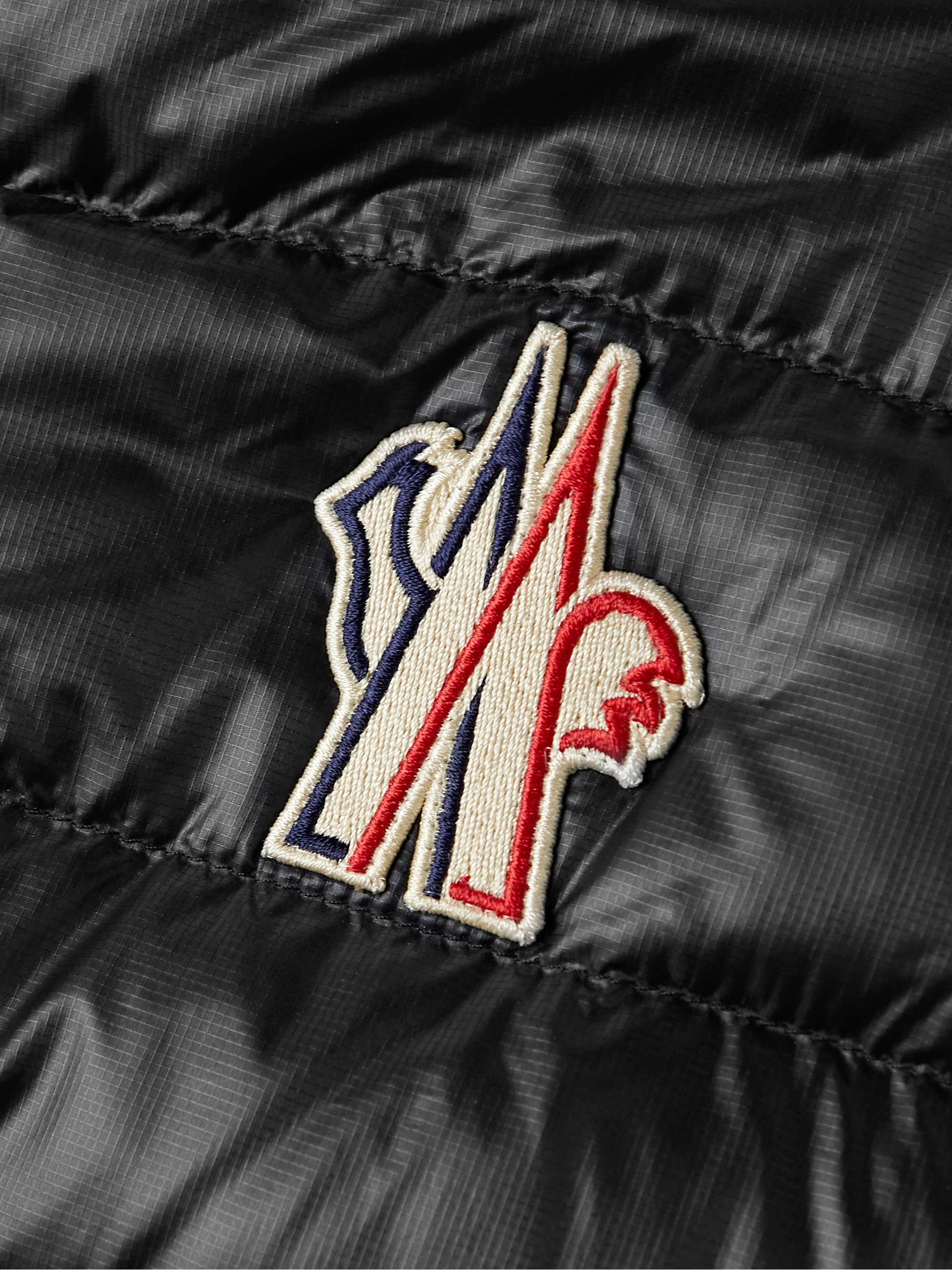 MONCLER GRENOBLE Hers Slim-Fit Logo-Appliquéd Quilted Shell Down Jacket