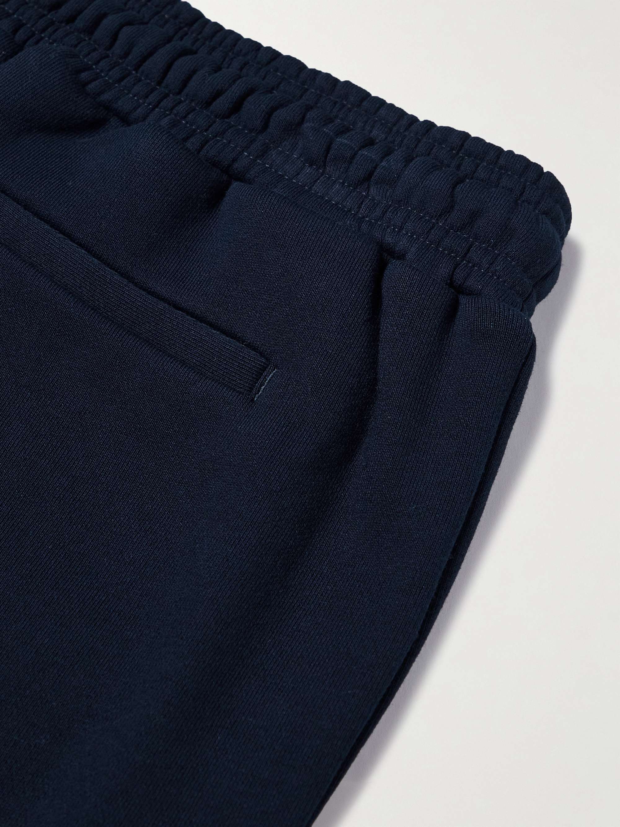 NINETY PERCENT Tapered Organic Cotton-Jersey Drawstring Sweatpants