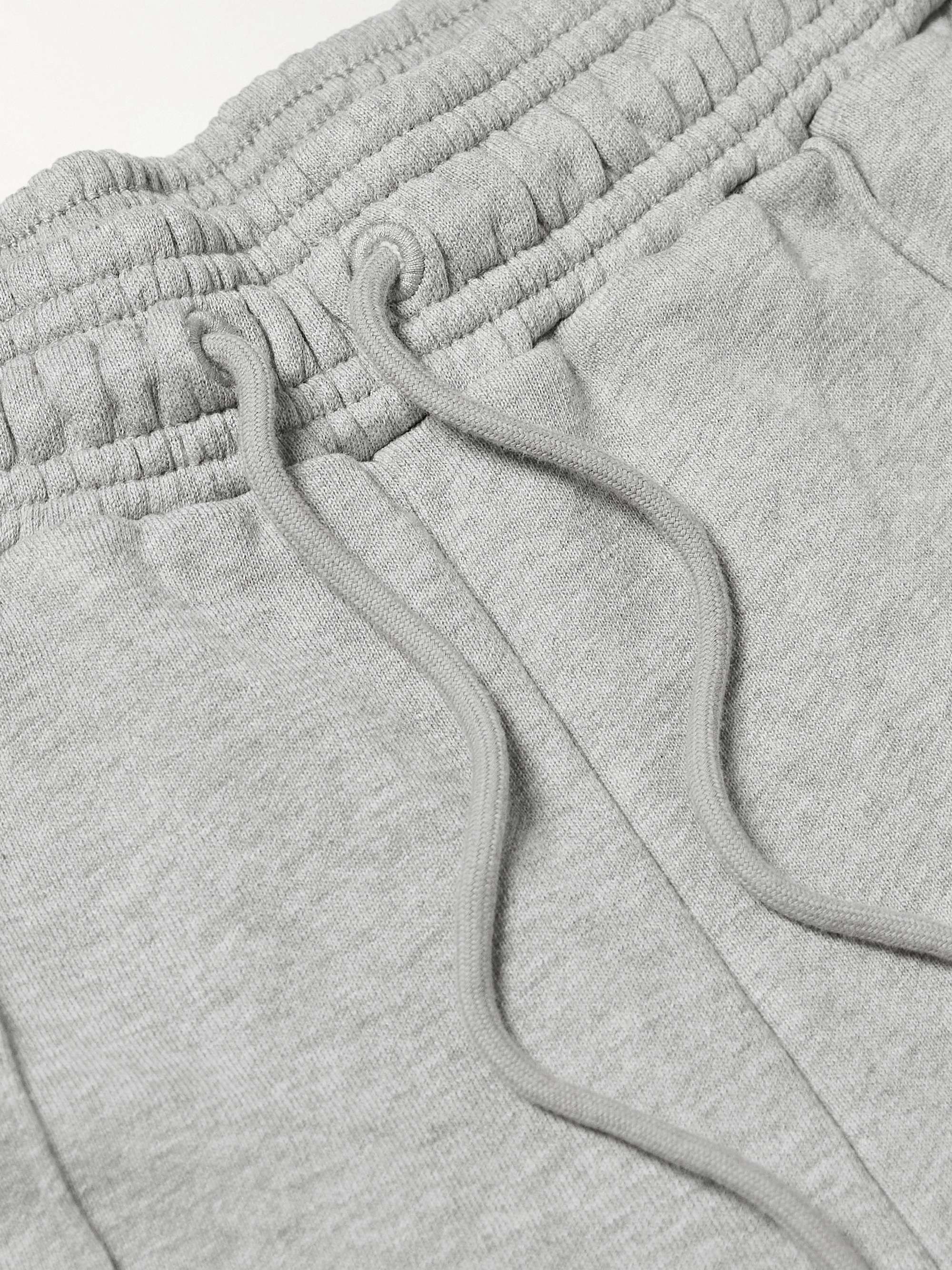 NINETY PERCENT Tapered Organic Cotton-Jersey Drawstring Sweatpants