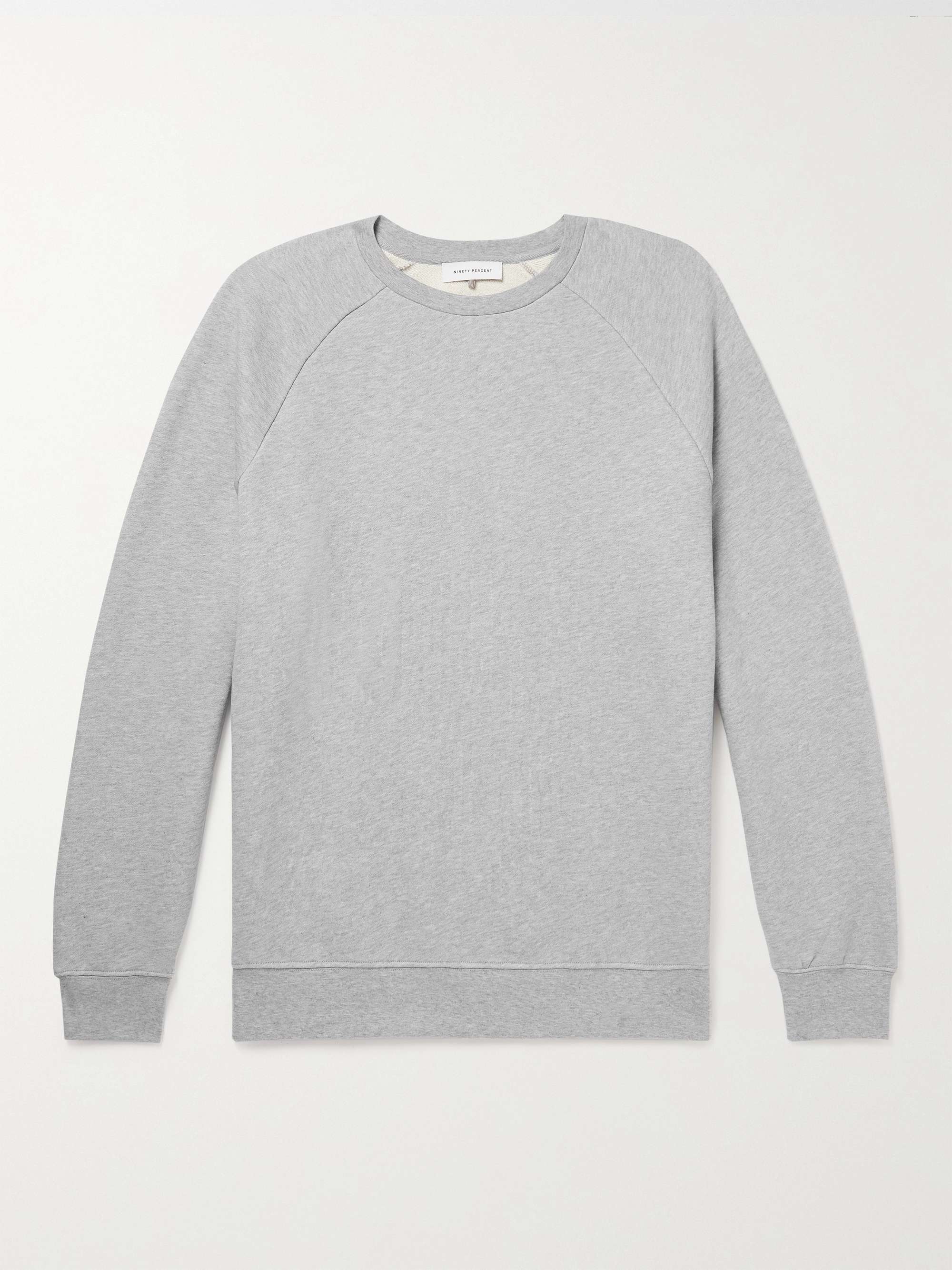 NINETY PERCENT Organic Cotton-Jersey Sweatshirt