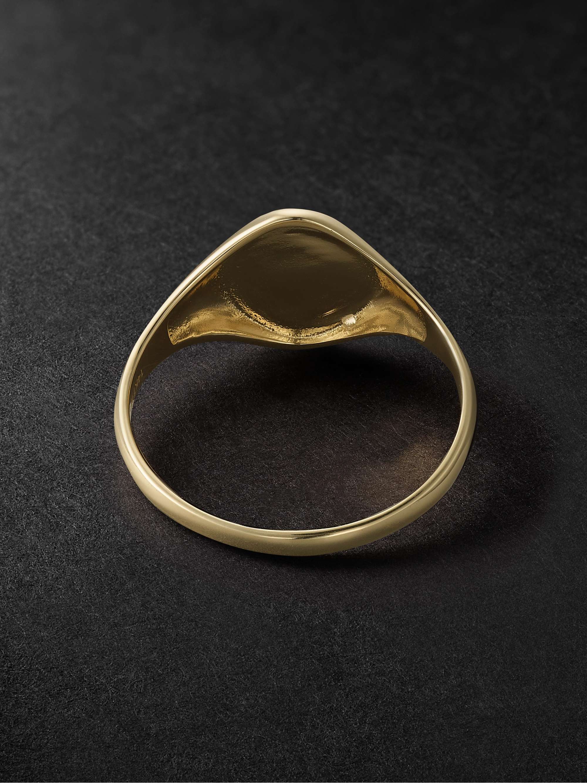 MATEO Gold Signet Ring