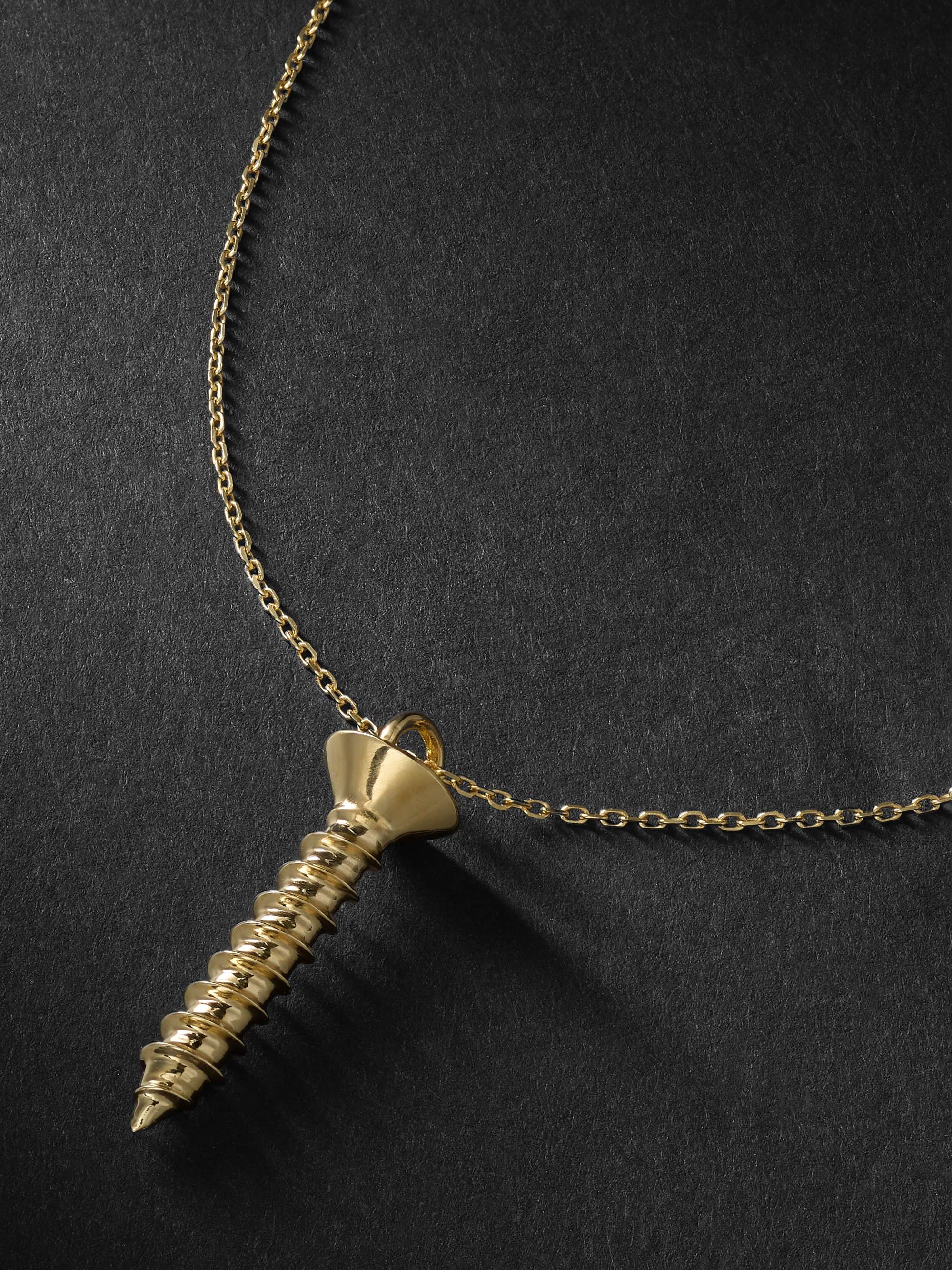MATEO Gold Pendant Necklace