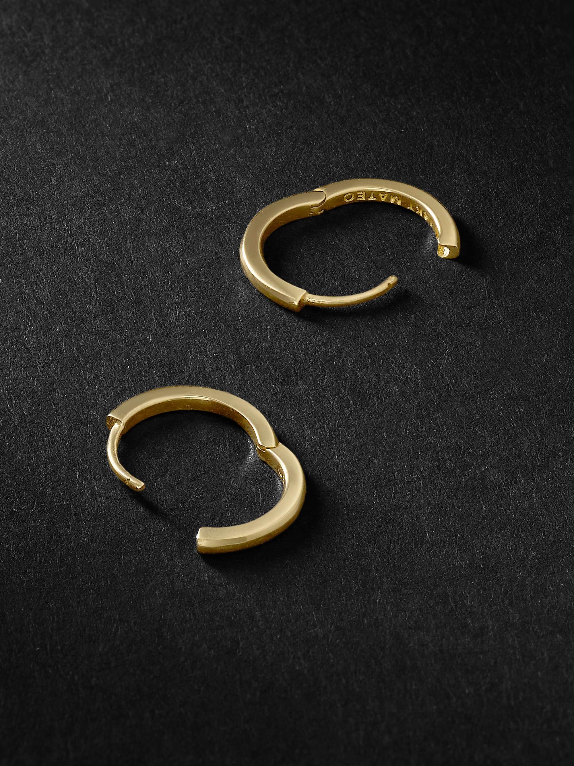 MATEO Gold Hoop Earrings