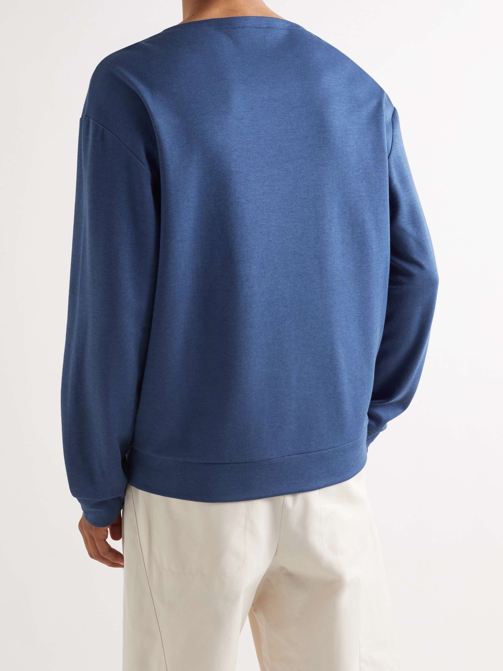 GIORGIO ARMANI Cotton-Blend Sweater