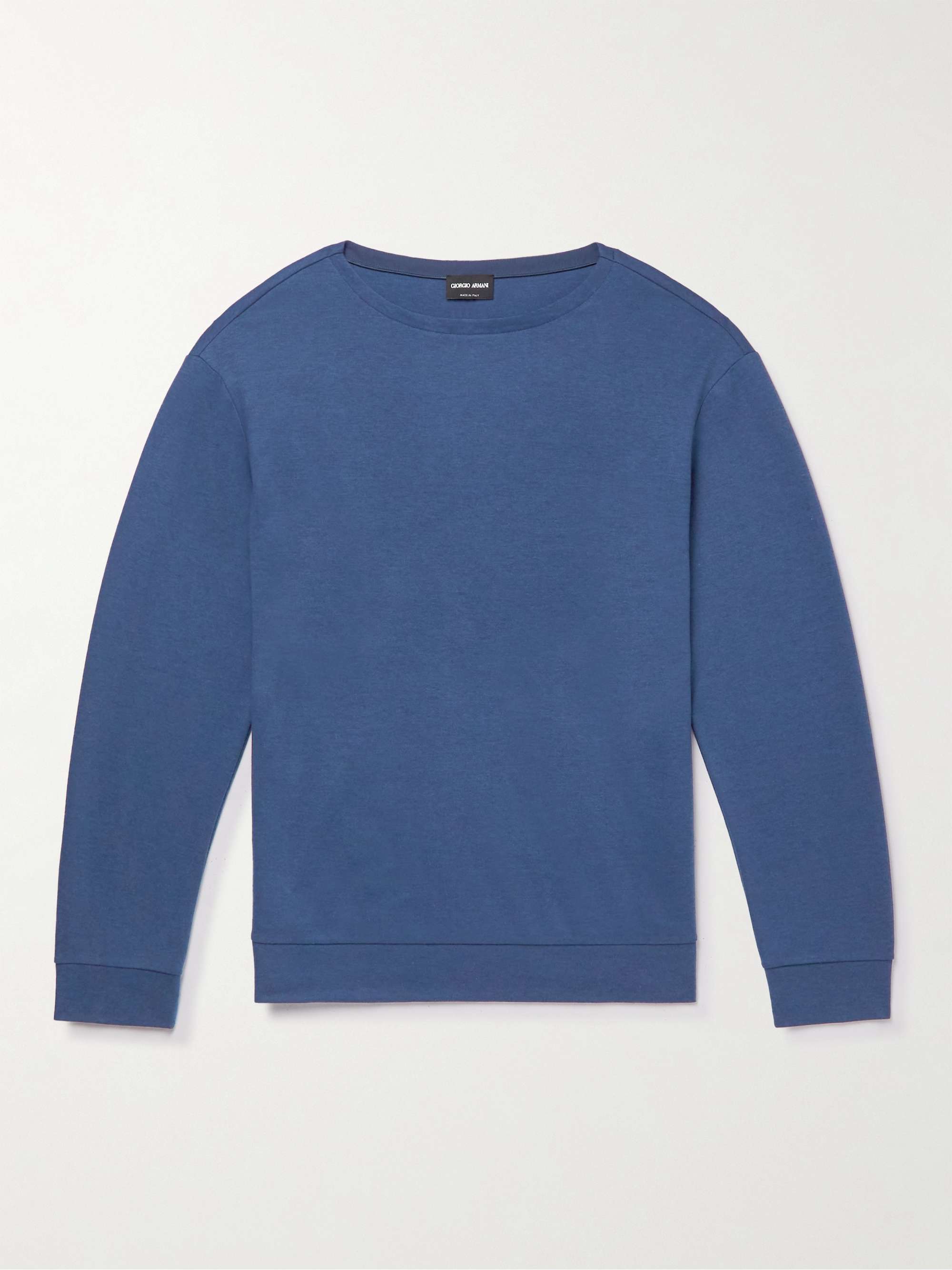 GIORGIO ARMANI Cotton-Blend Sweater