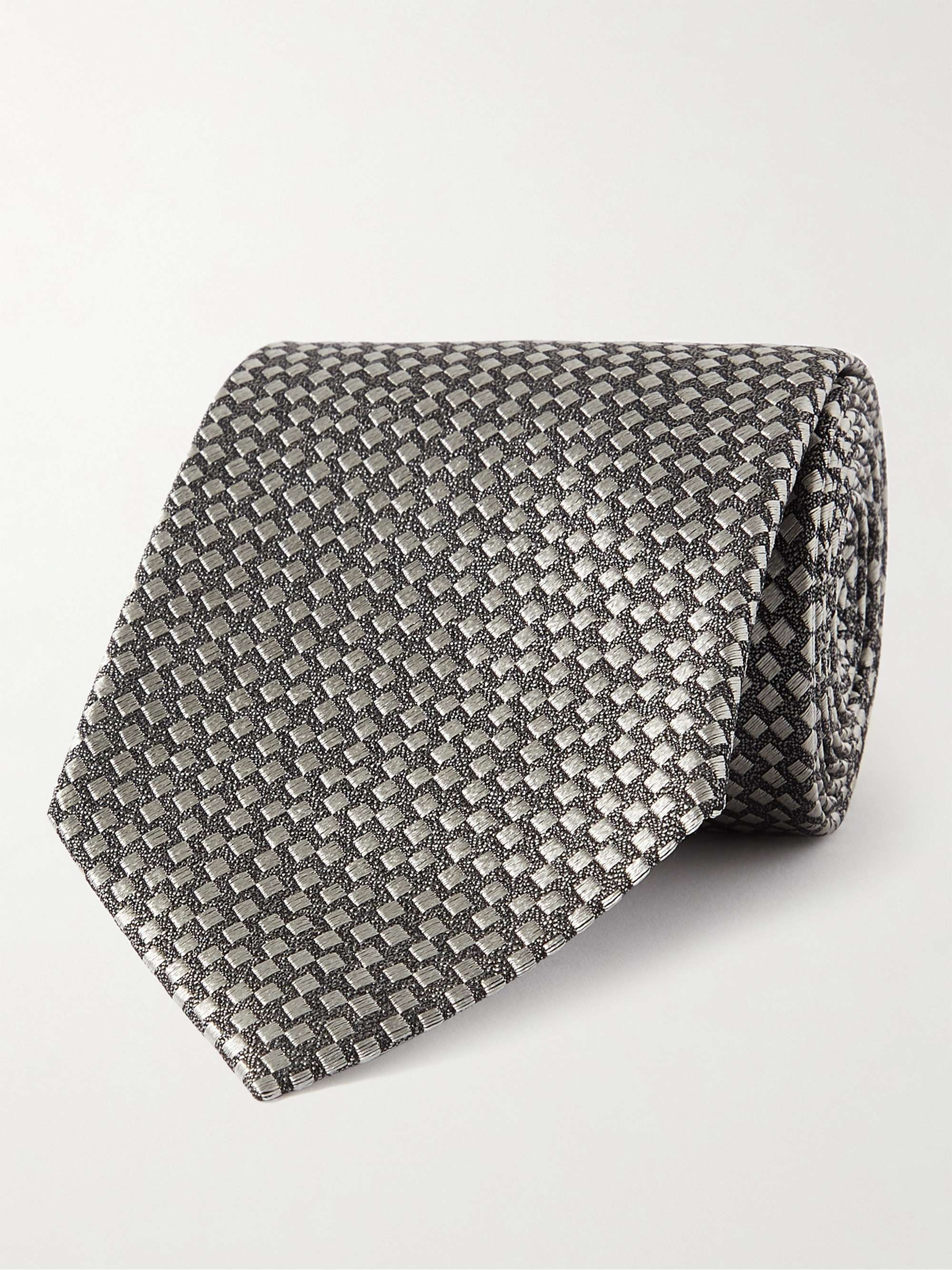 CHARVET 8.5cm Silk-Jacquard Tie