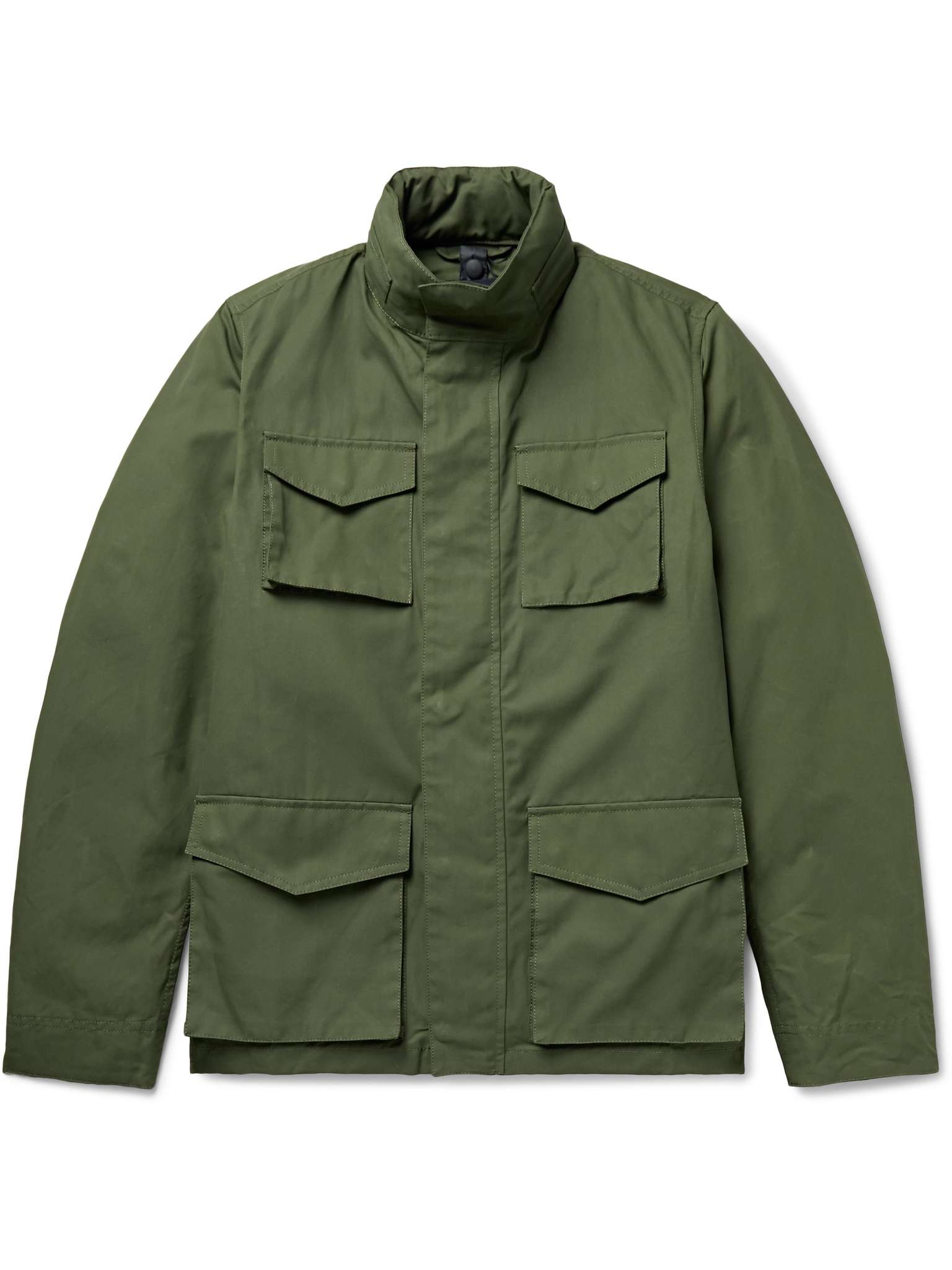 Army green Cotton-Twill Jacket | SID MASHBURN | MR PORTER