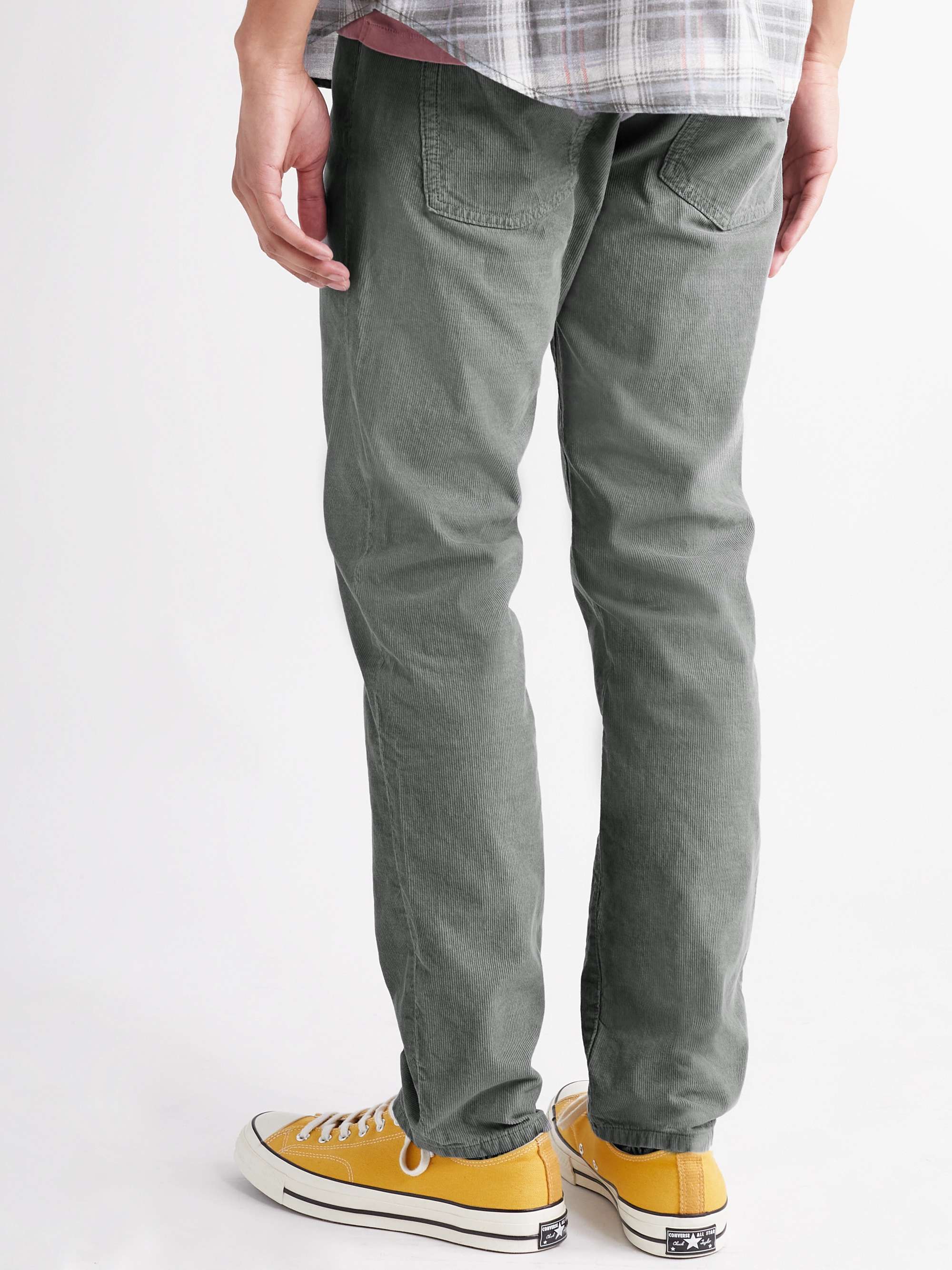 OUTERKNOWN Townes Slim-Fit Organic Cotton-Corduroy Trousers