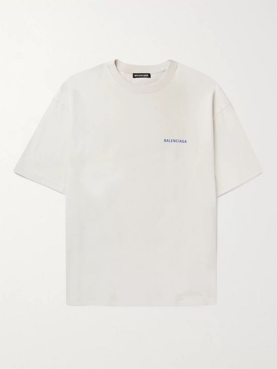 balenciaga plain white t shirt