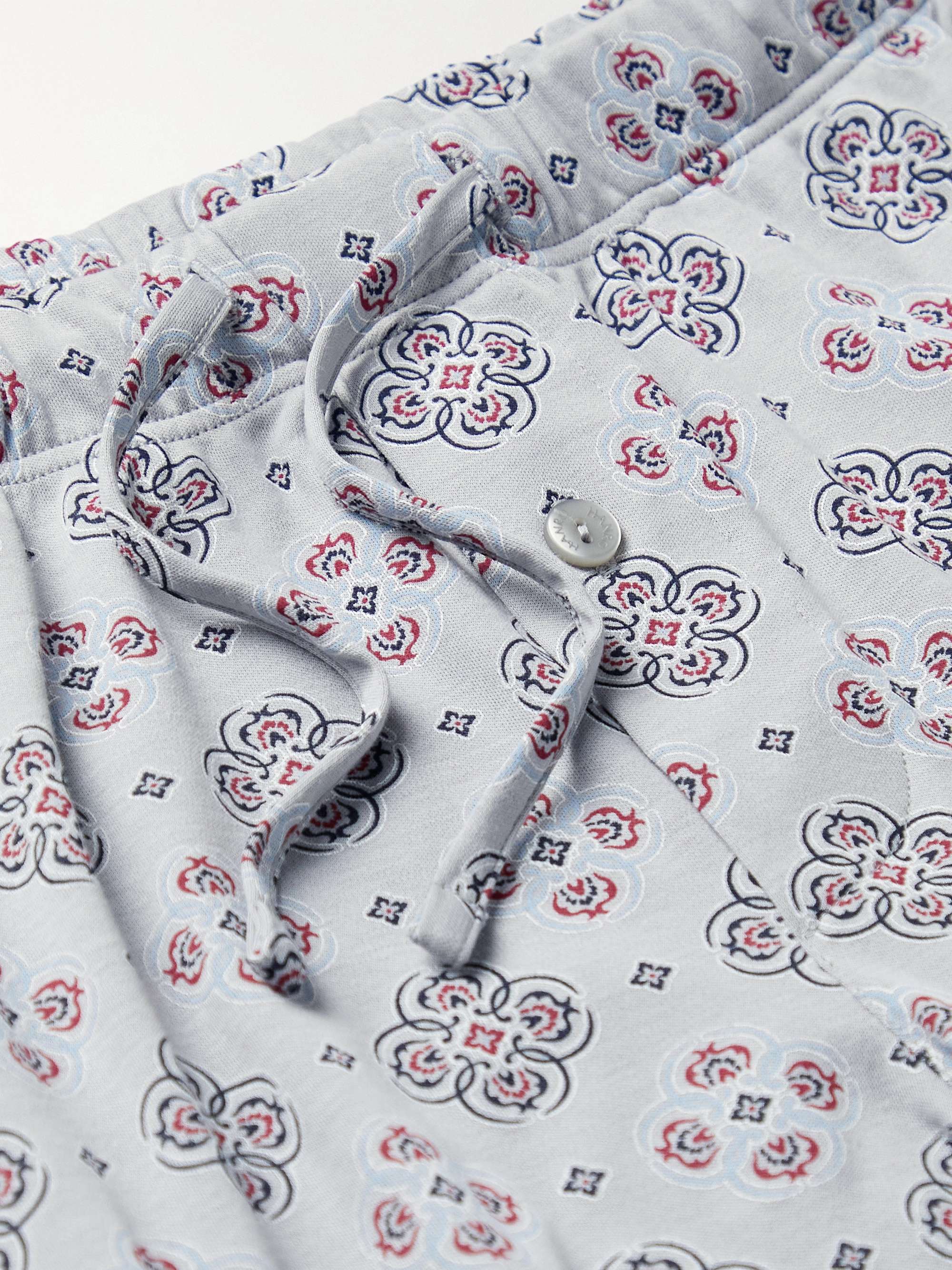 HANRO Night & Day Printed Cotton Pyjama Trousers