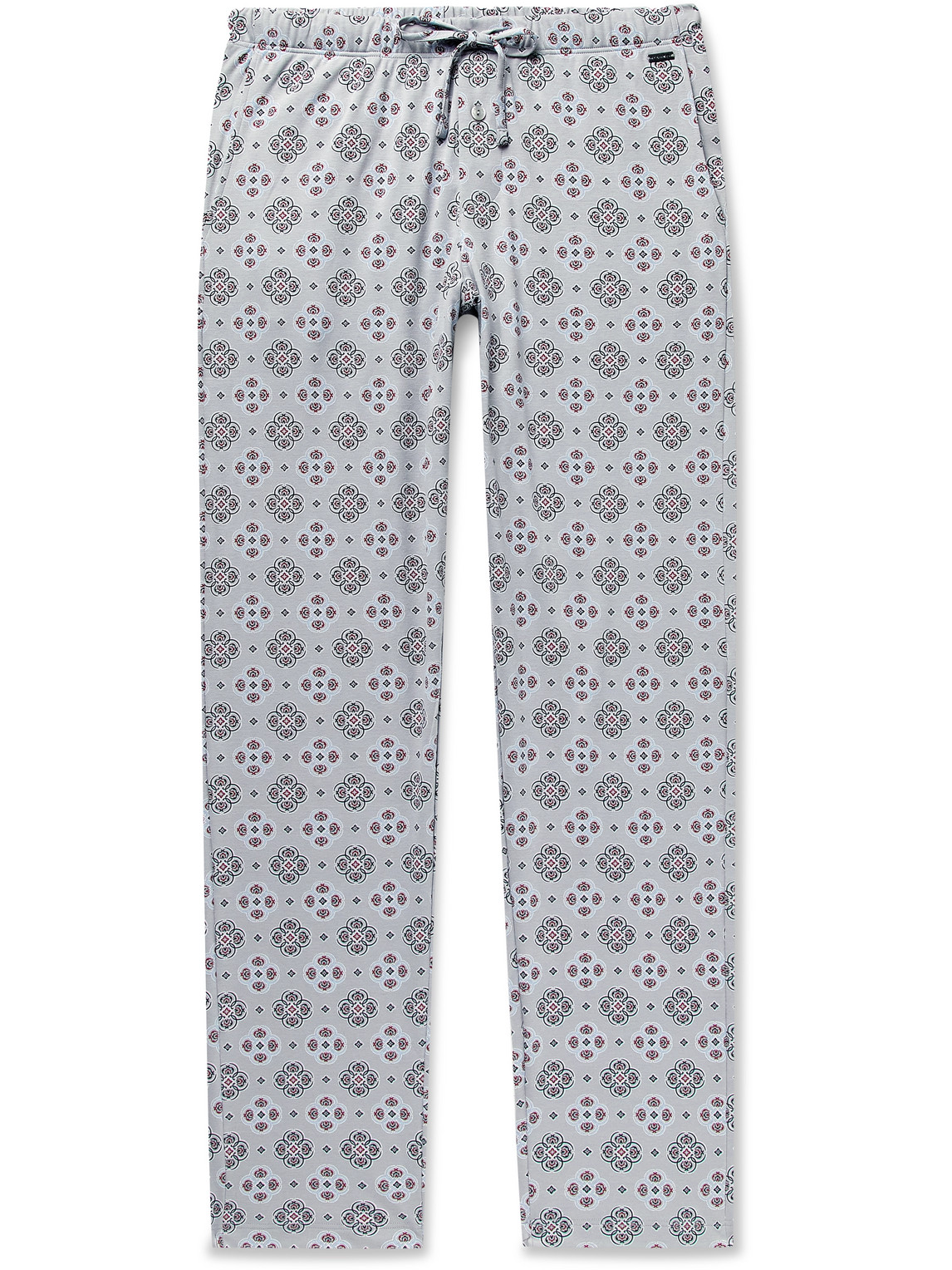Hanro Night & Day Printed Cotton Pyjama Trousers In Round Ornament