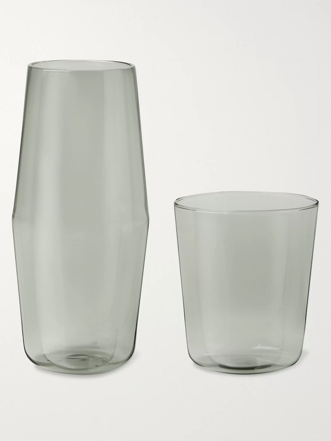 R+d.lab Luisa Bon Nuit Carafe And Glass Set In Gray