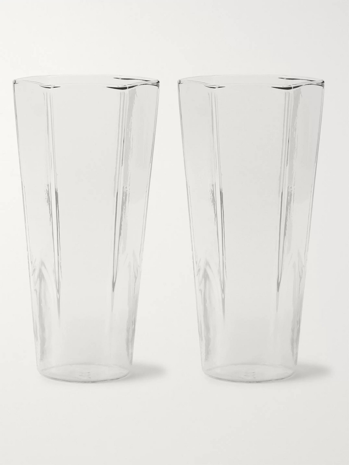 R+d.lab Nini Bevanda Set Of Two Glasses In Neutrals