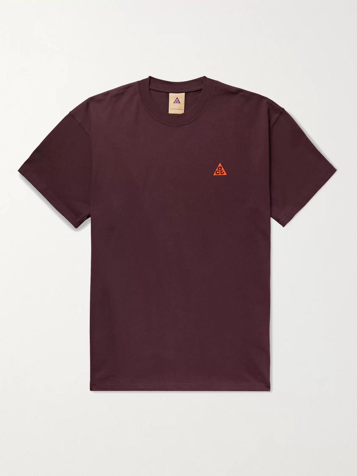 NIKE ACG NRG LOGO-EMBROIDERED COTTON-JERSEY T-SHIRT