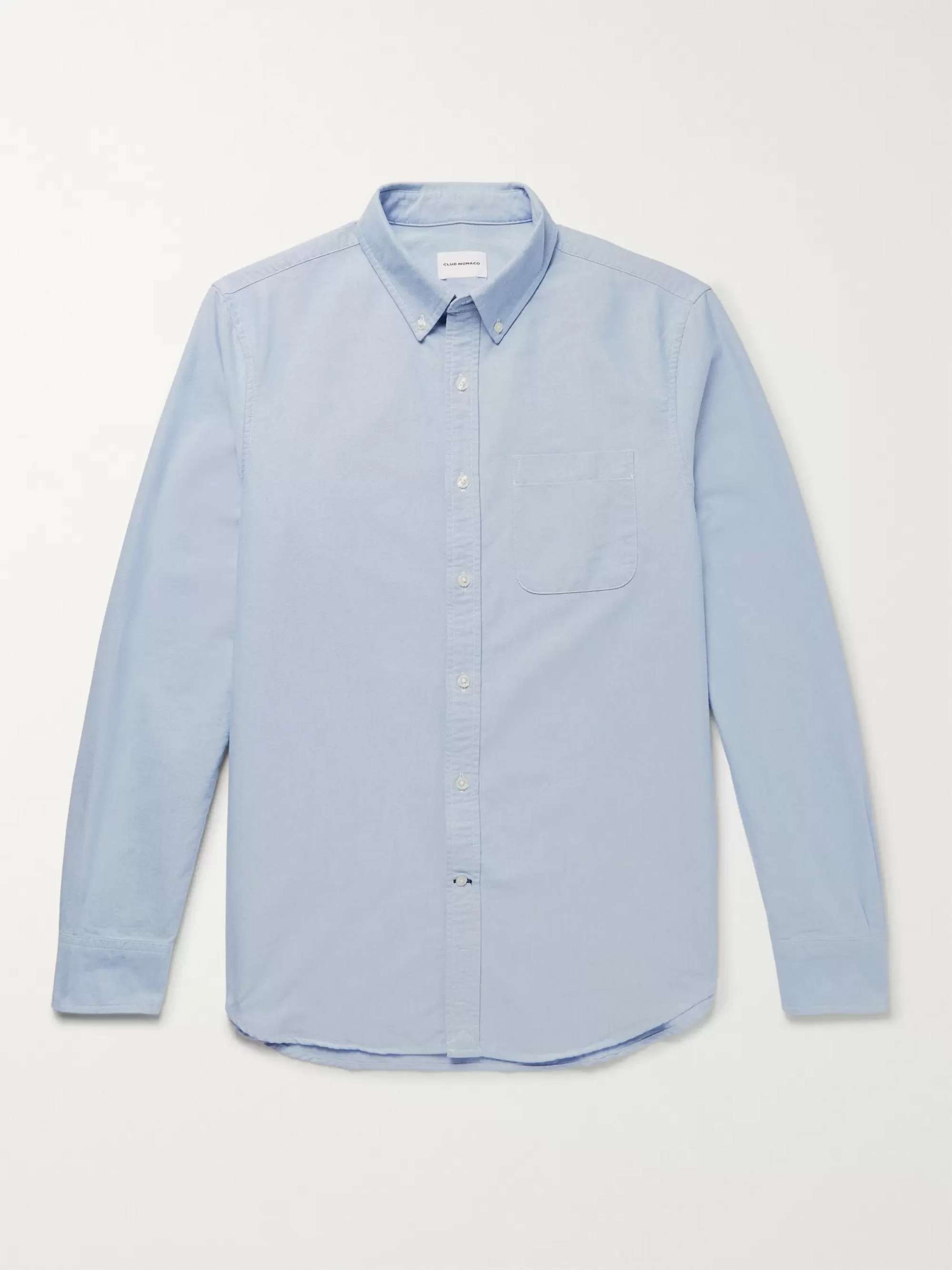 CLUB MONACO Button-Down Collar Cotton Oxford Shirt