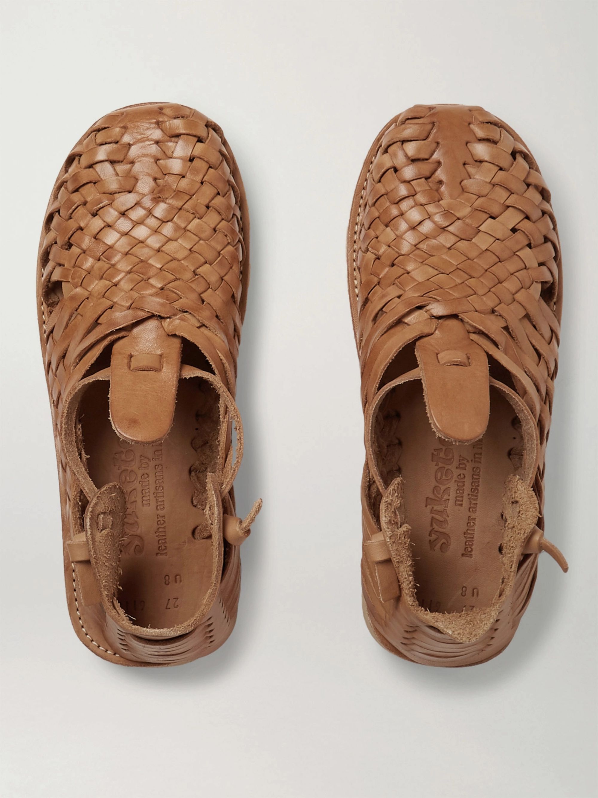 huarache woven sandals