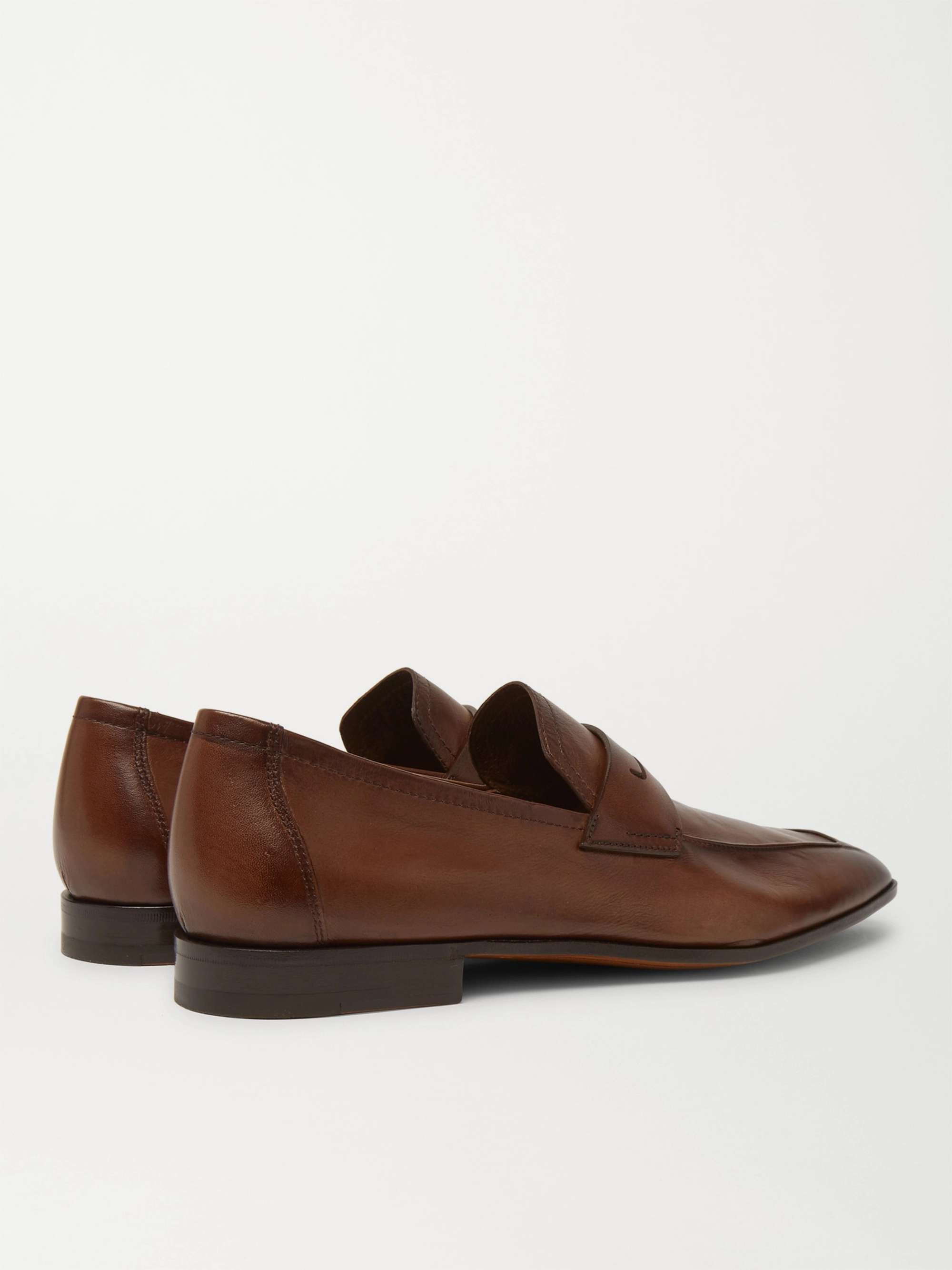 BERLUTI Lorenzo Leather Loafers