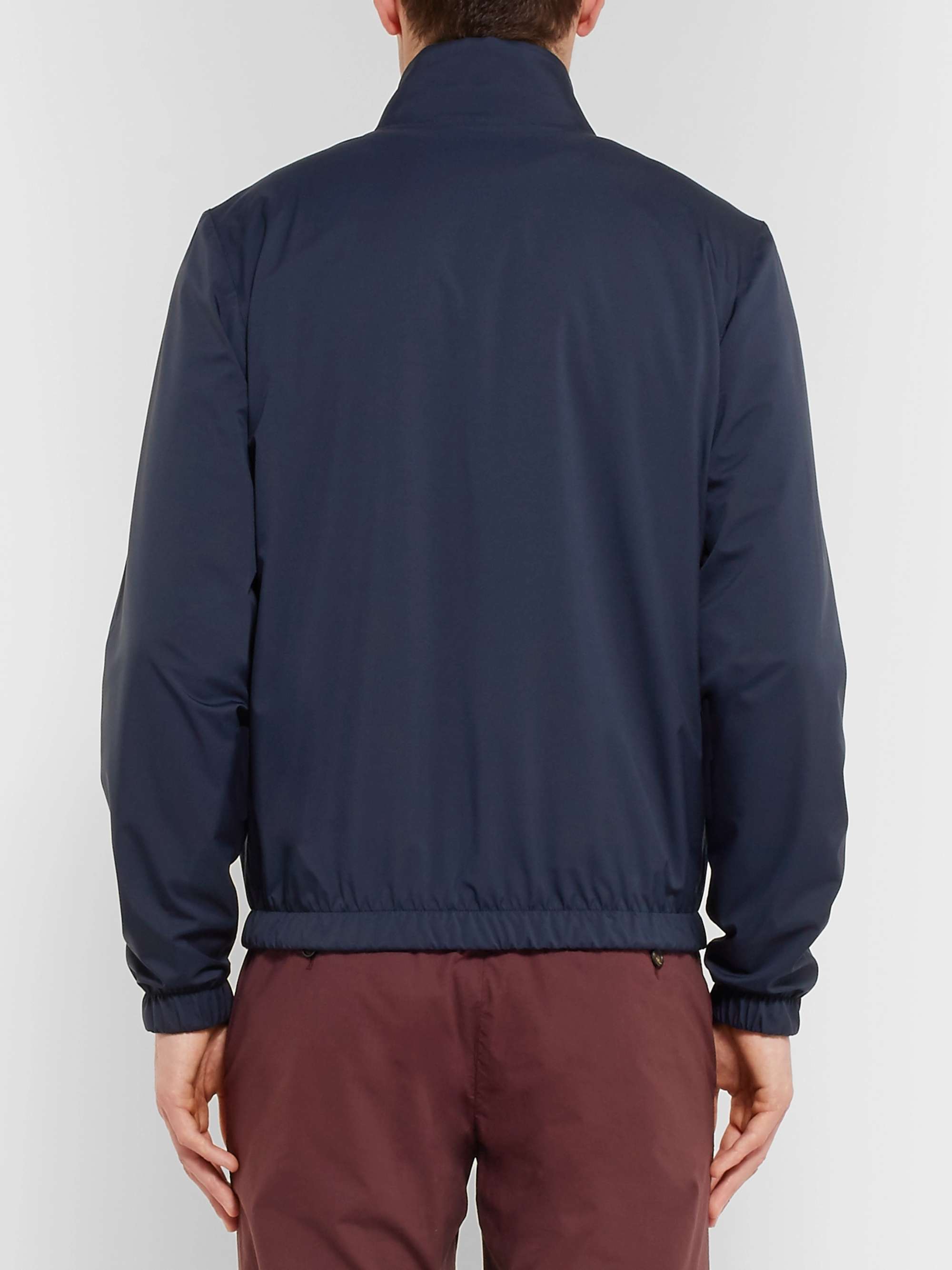 LORO PIANA Reversible Storm System Shell and Cashmere Bomber Jacket