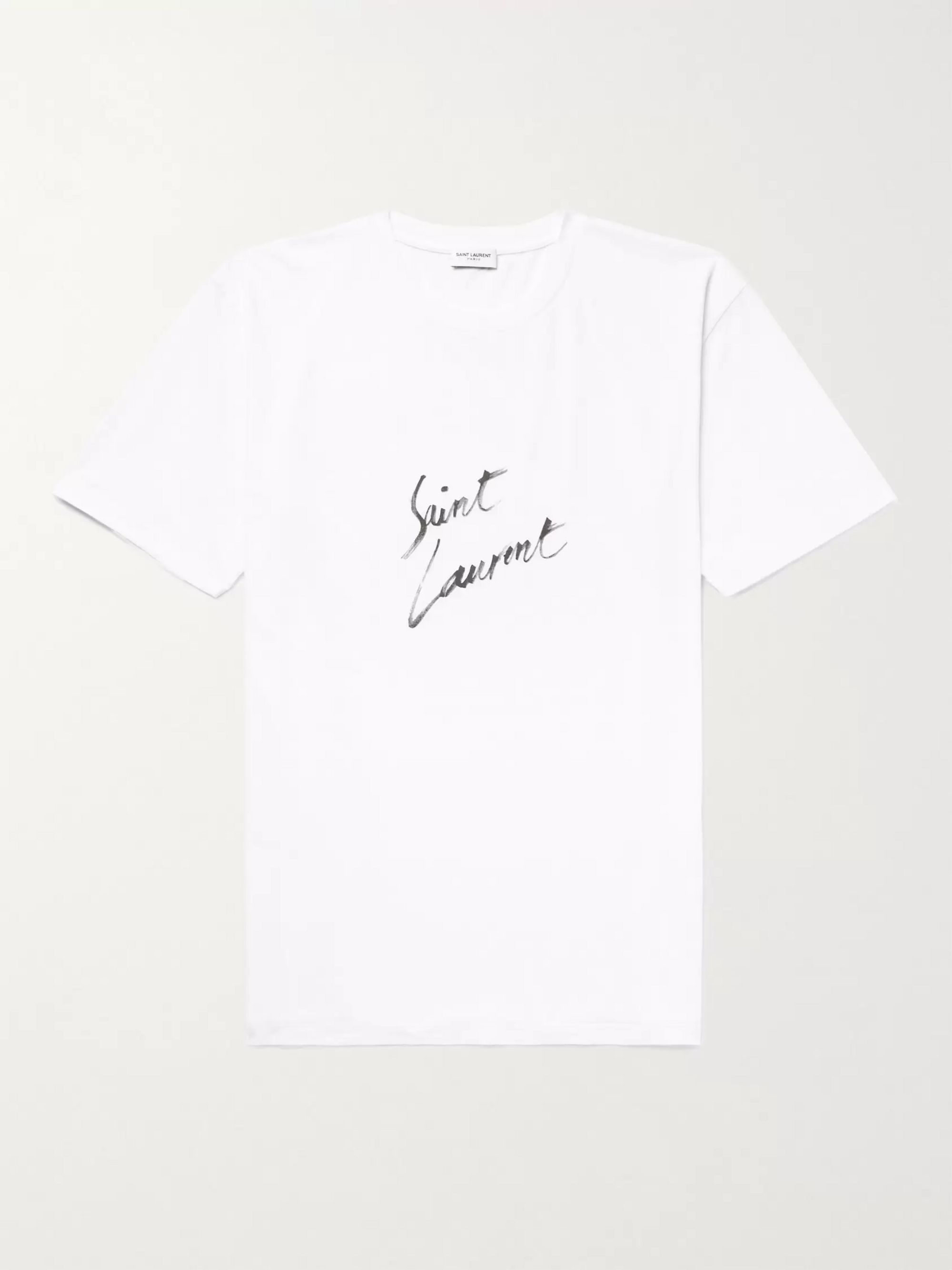 Saint Laurent Logo Shirt Flash Sales, 51% OFF | www.vetyvet.com