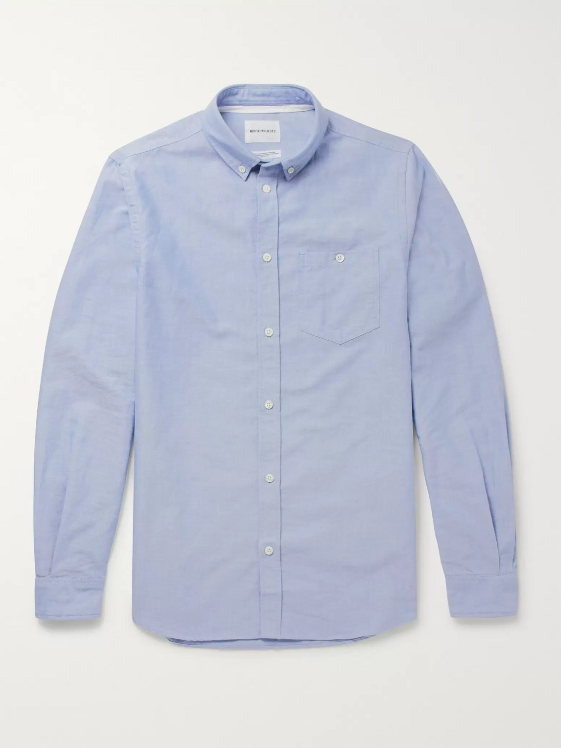 NORSE PROJECTS ANTON BUTTON-DOWN COLLAR COTTON OXFORD SHIRT