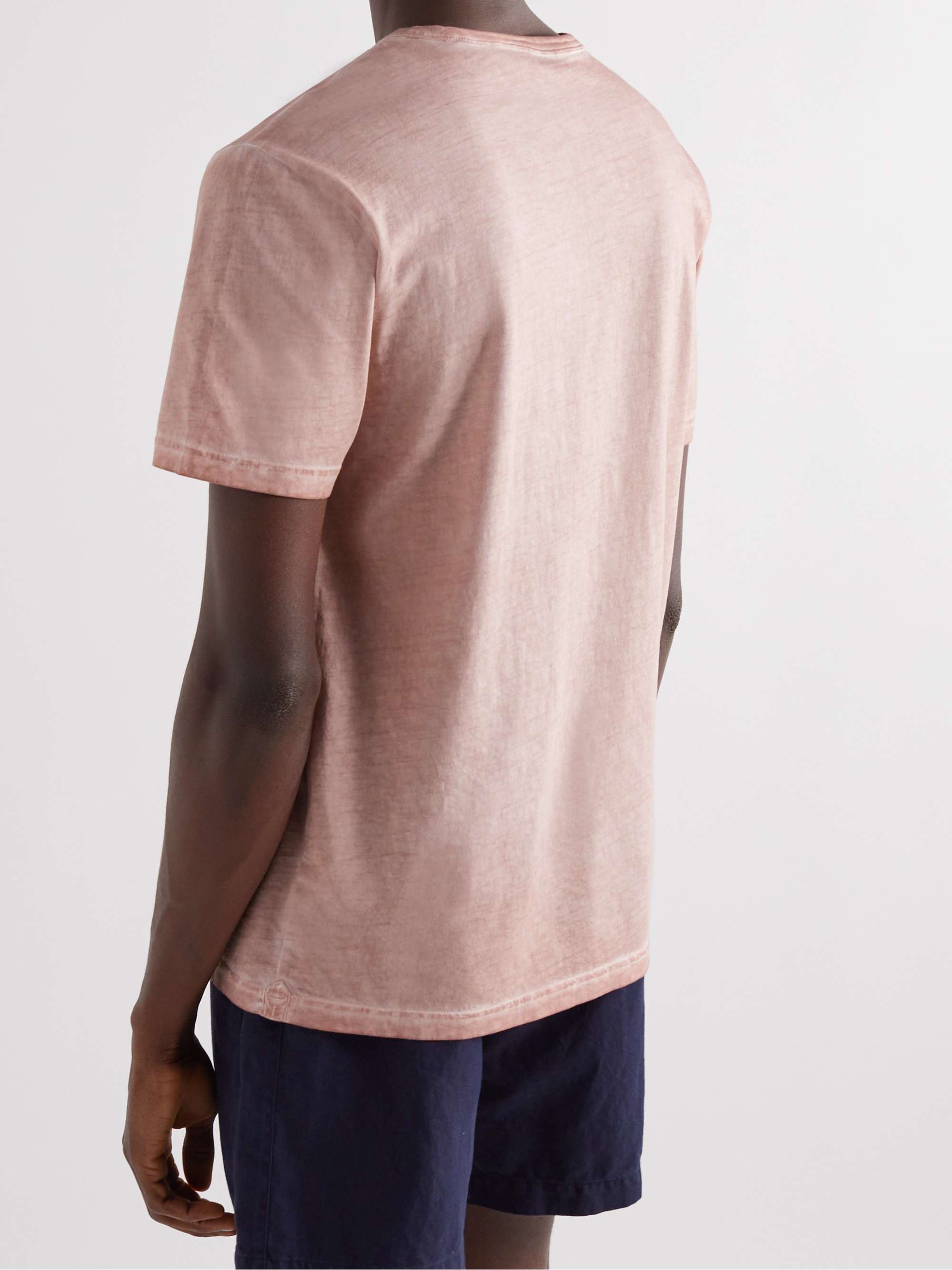 MR P. Cold-Dyed Organic Cotton-Jersey T-Shirt