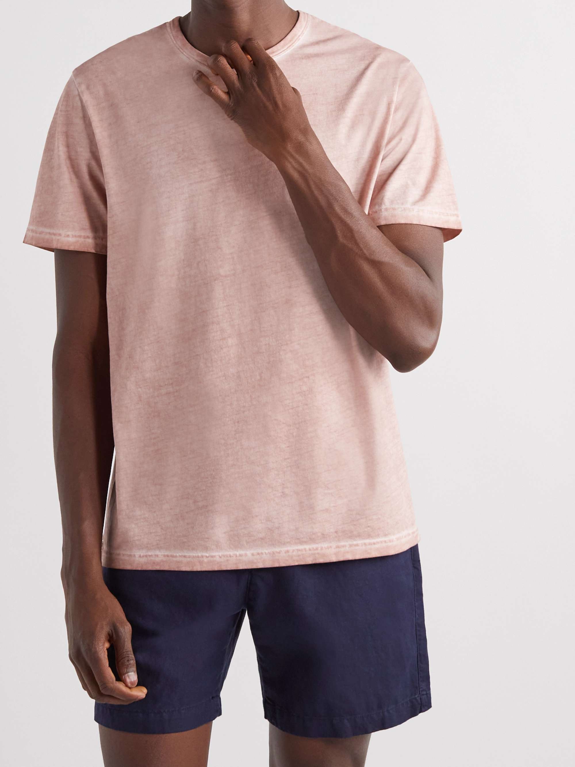MR P. Cold-Dyed Organic Cotton-Jersey T-Shirt