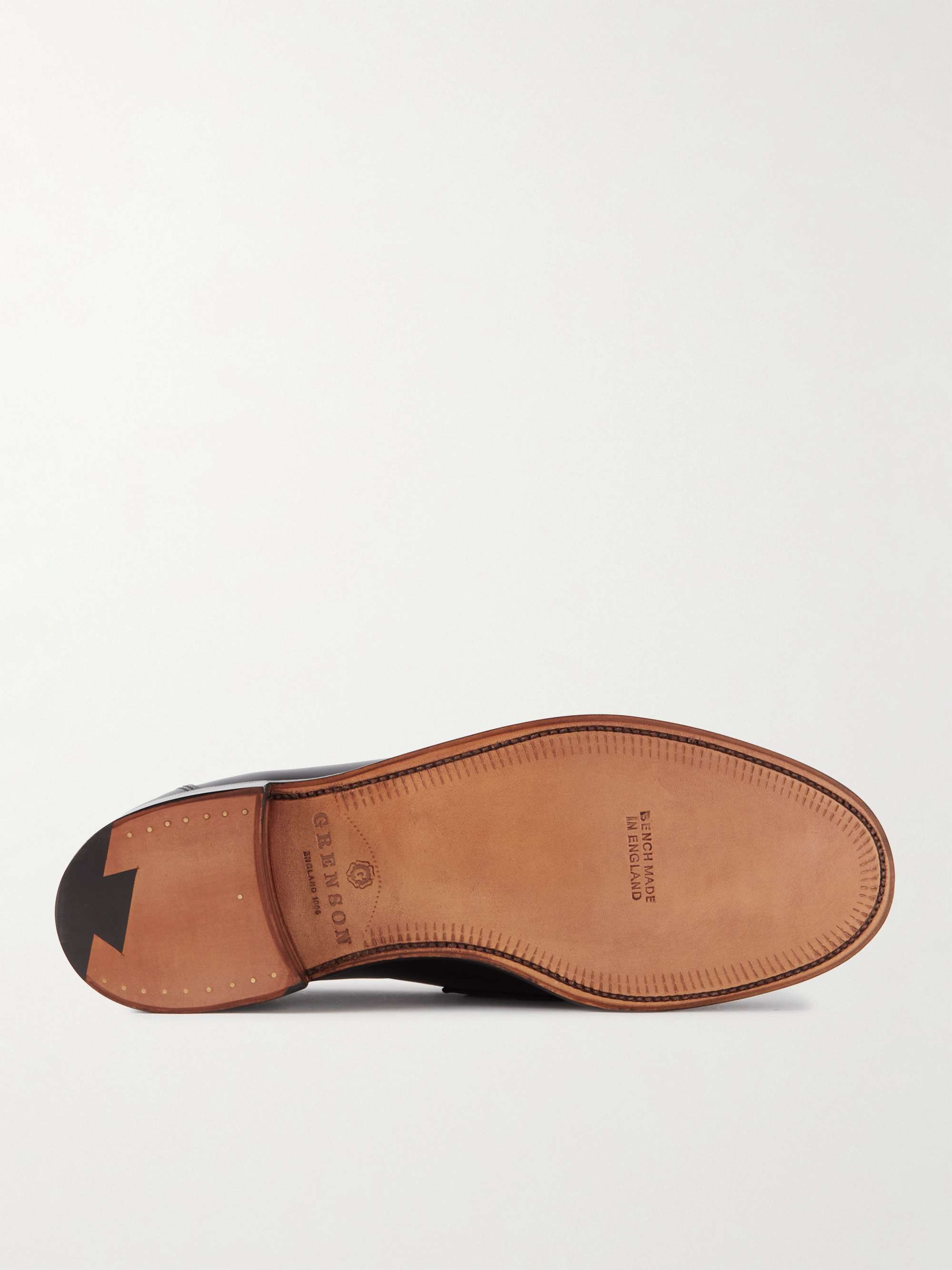 GRENSON Epsom Leather Penny Loafers