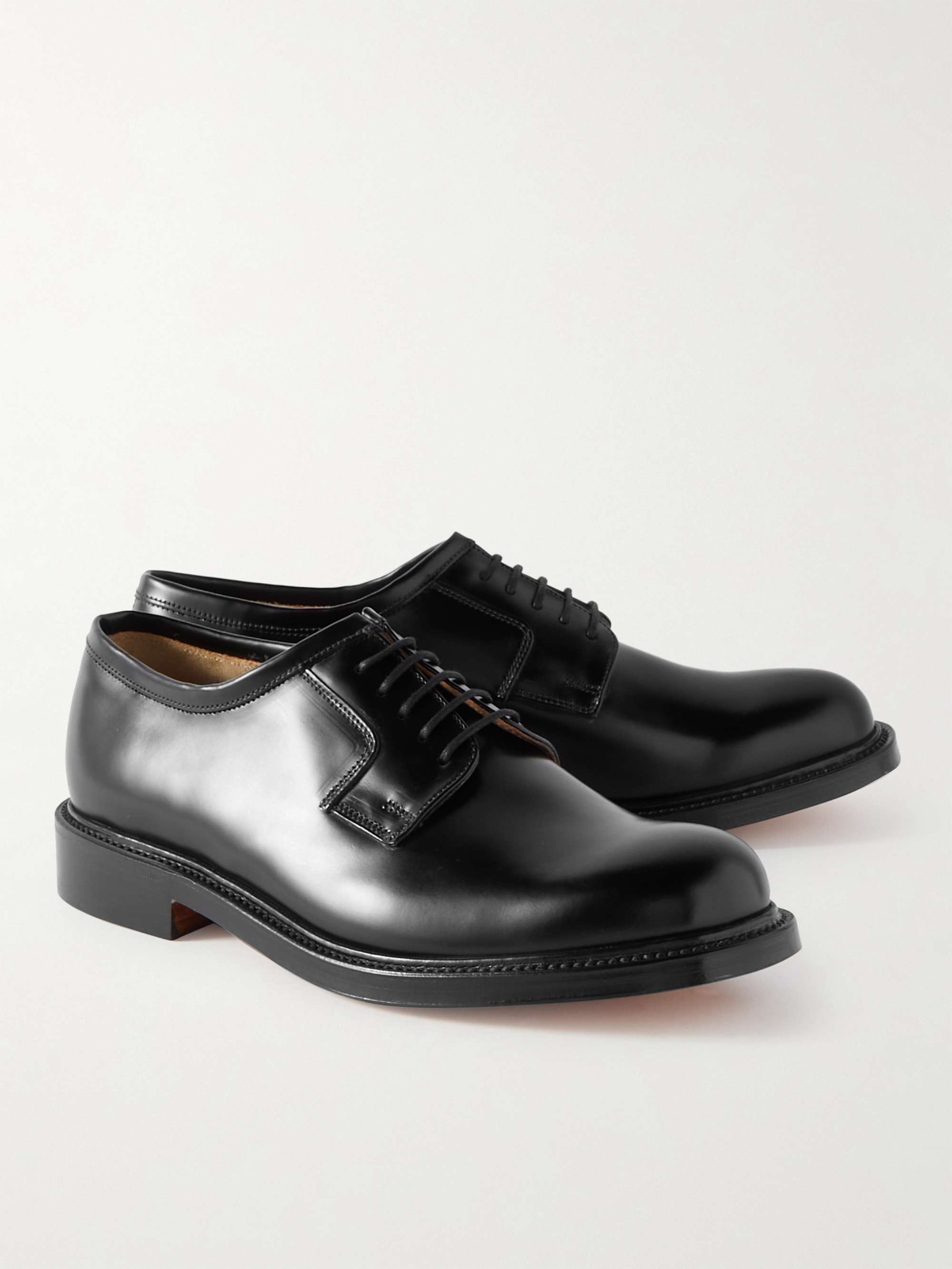 GRENSON Camden Leather Derby Shoes
