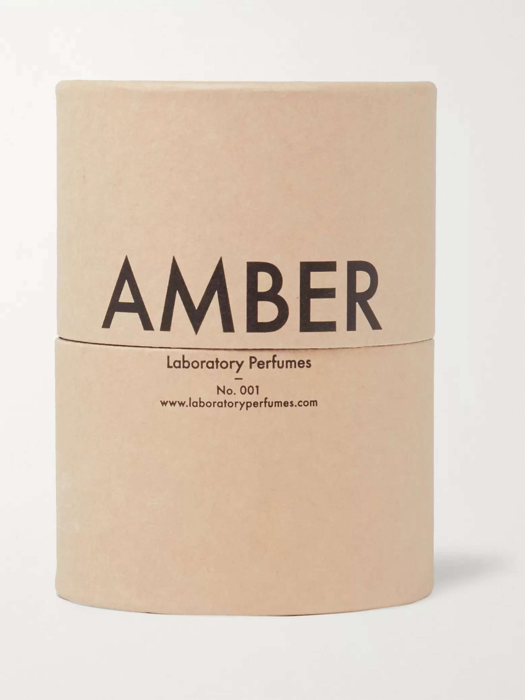 LABORATORY PERFUMES No. 001 Amber Candle, 200g