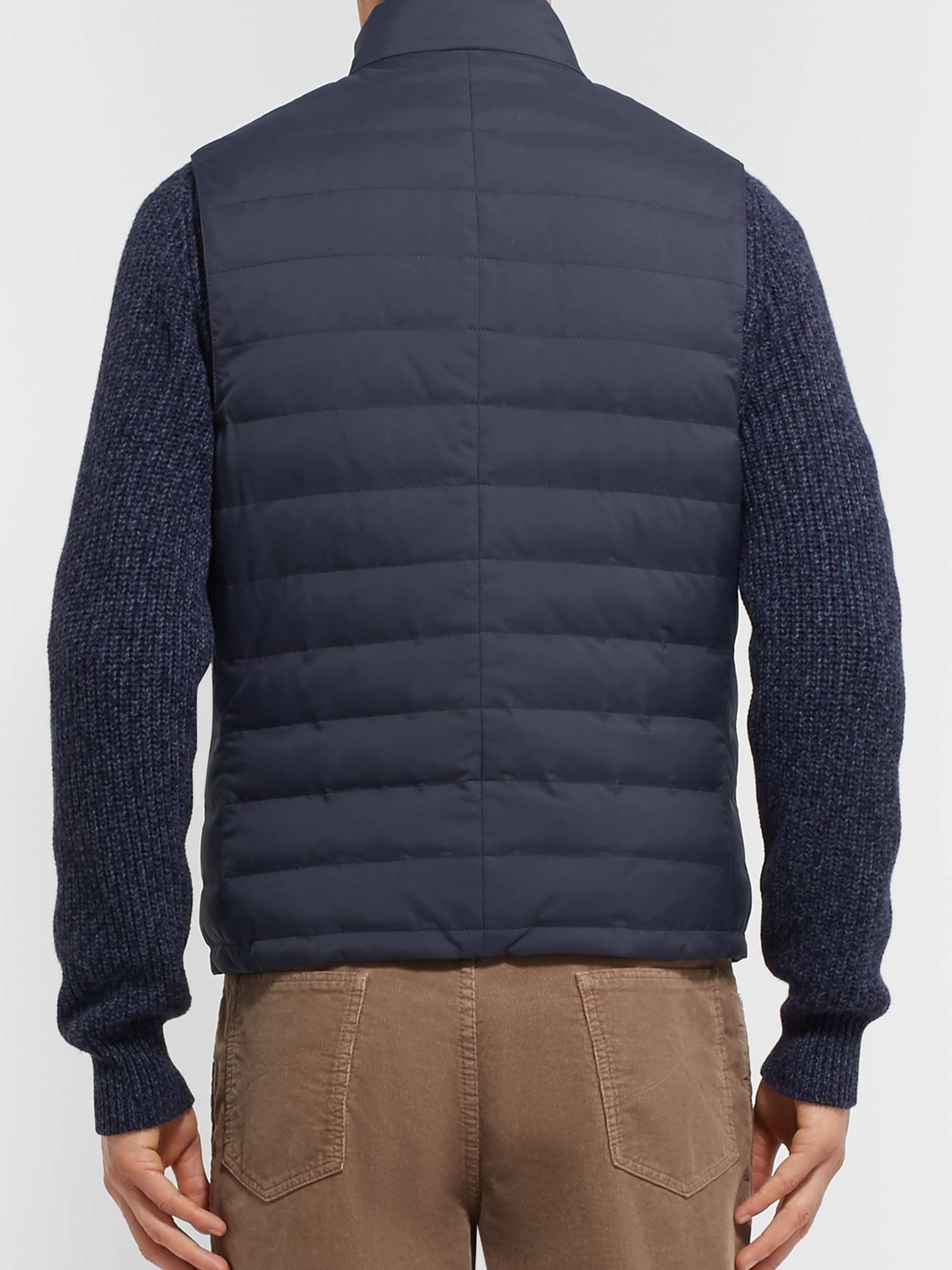 BRUNELLO CUCINELLI Quilted Shell Down Gilet