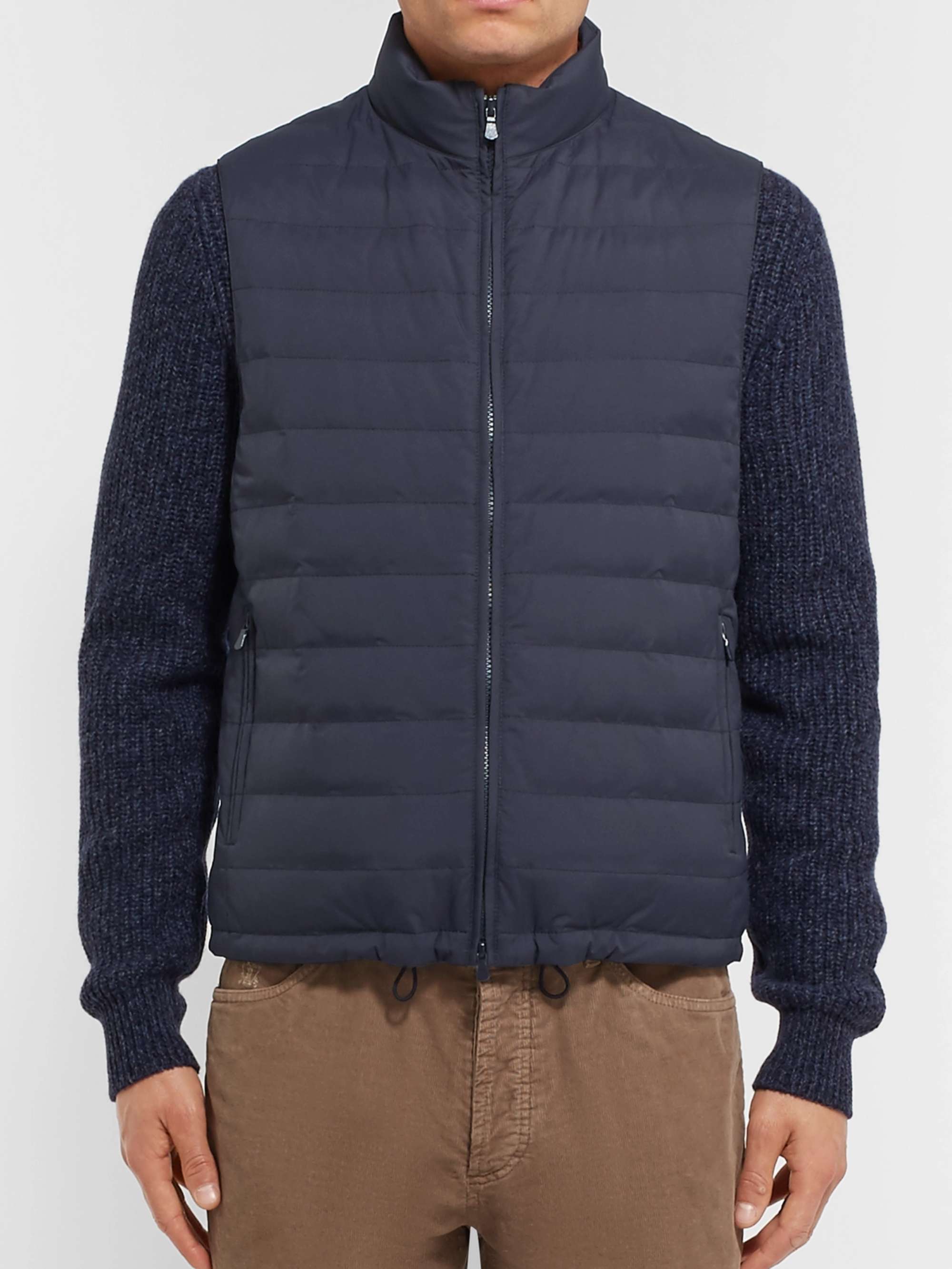 BRUNELLO CUCINELLI Quilted Shell Down Gilet