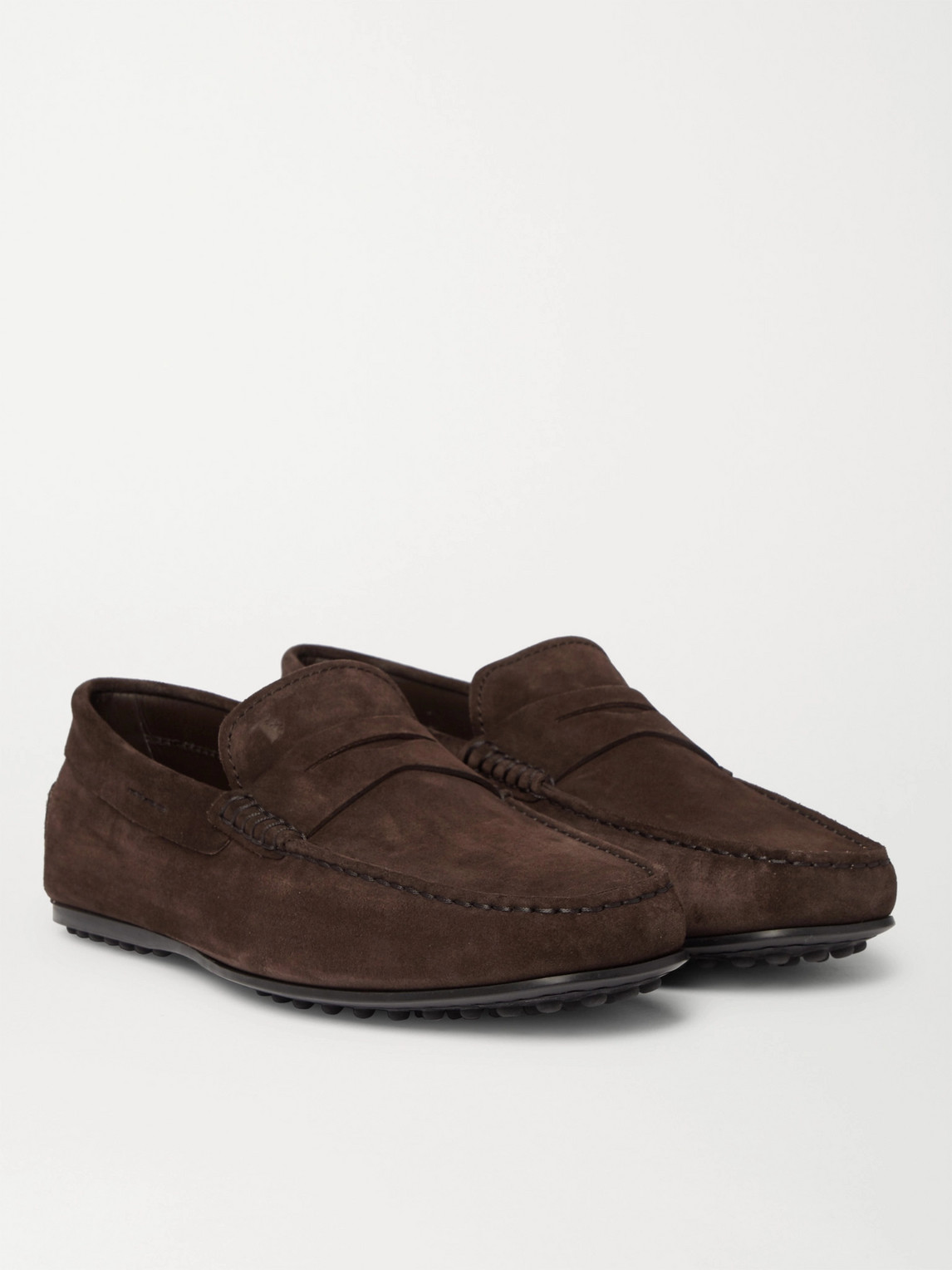 city gommino driving shoes in suede