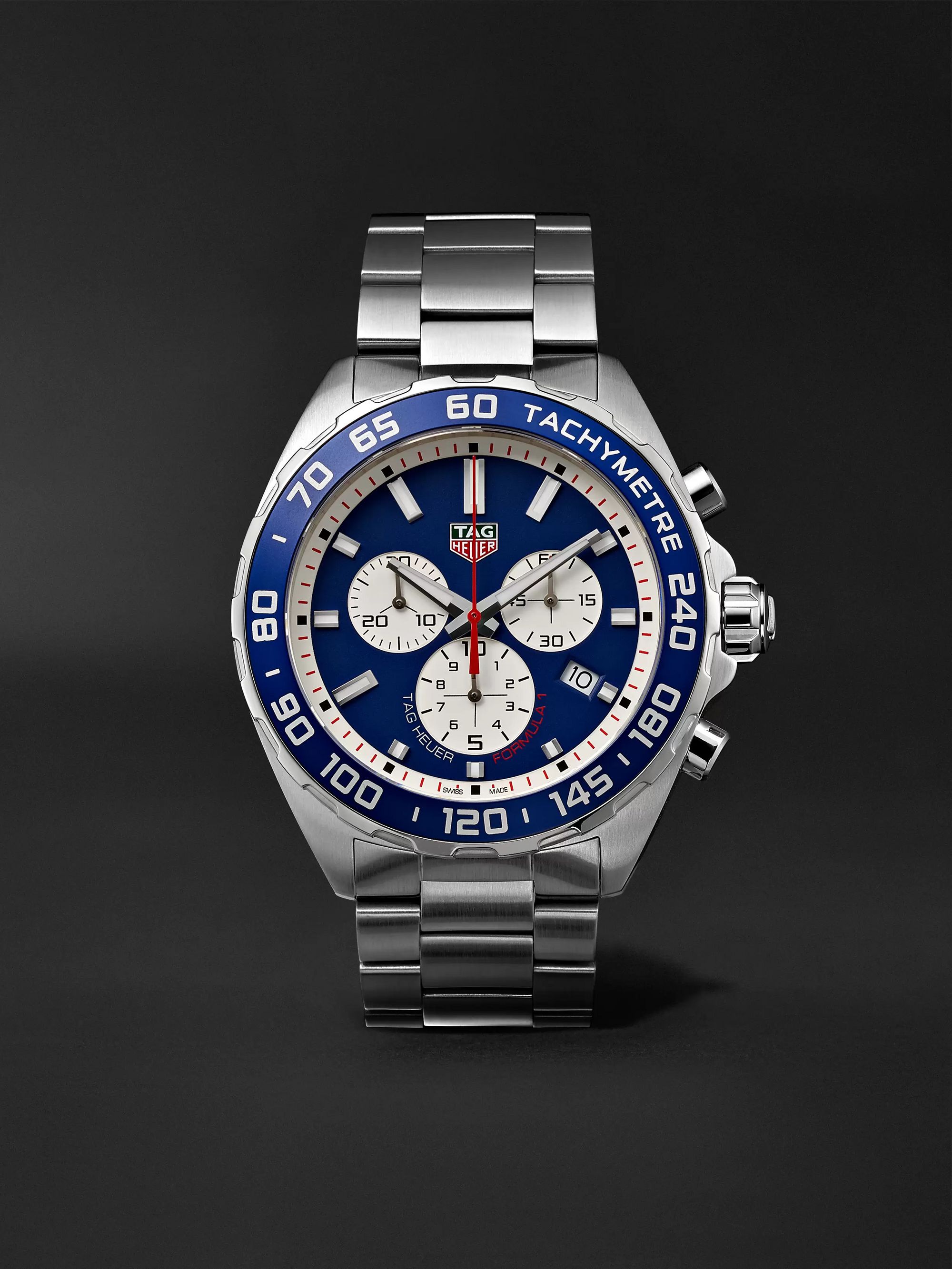 TAG Heuer Formula 1 Chronograph 43mm Stainless Steel Watch, Ref. No. CAZ1018.BA0842