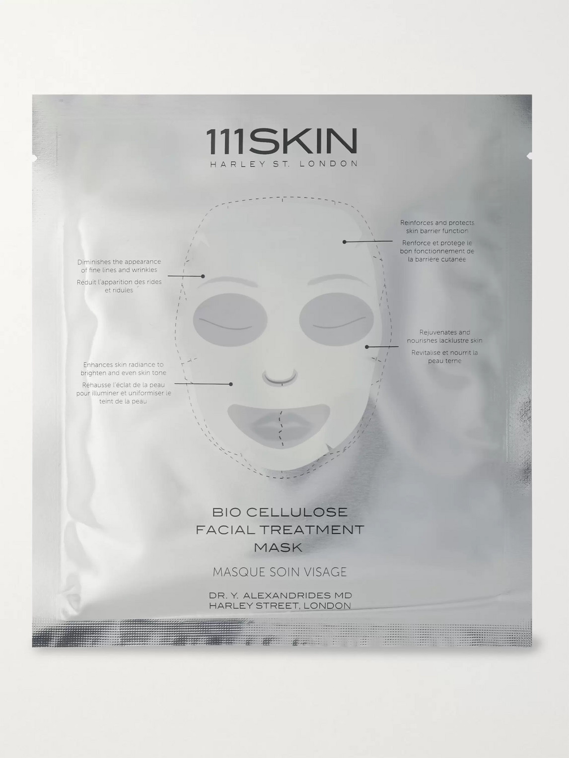 111skin Bio Cellulose Facial Treatment Mask, 5 X 23ml In Colorless