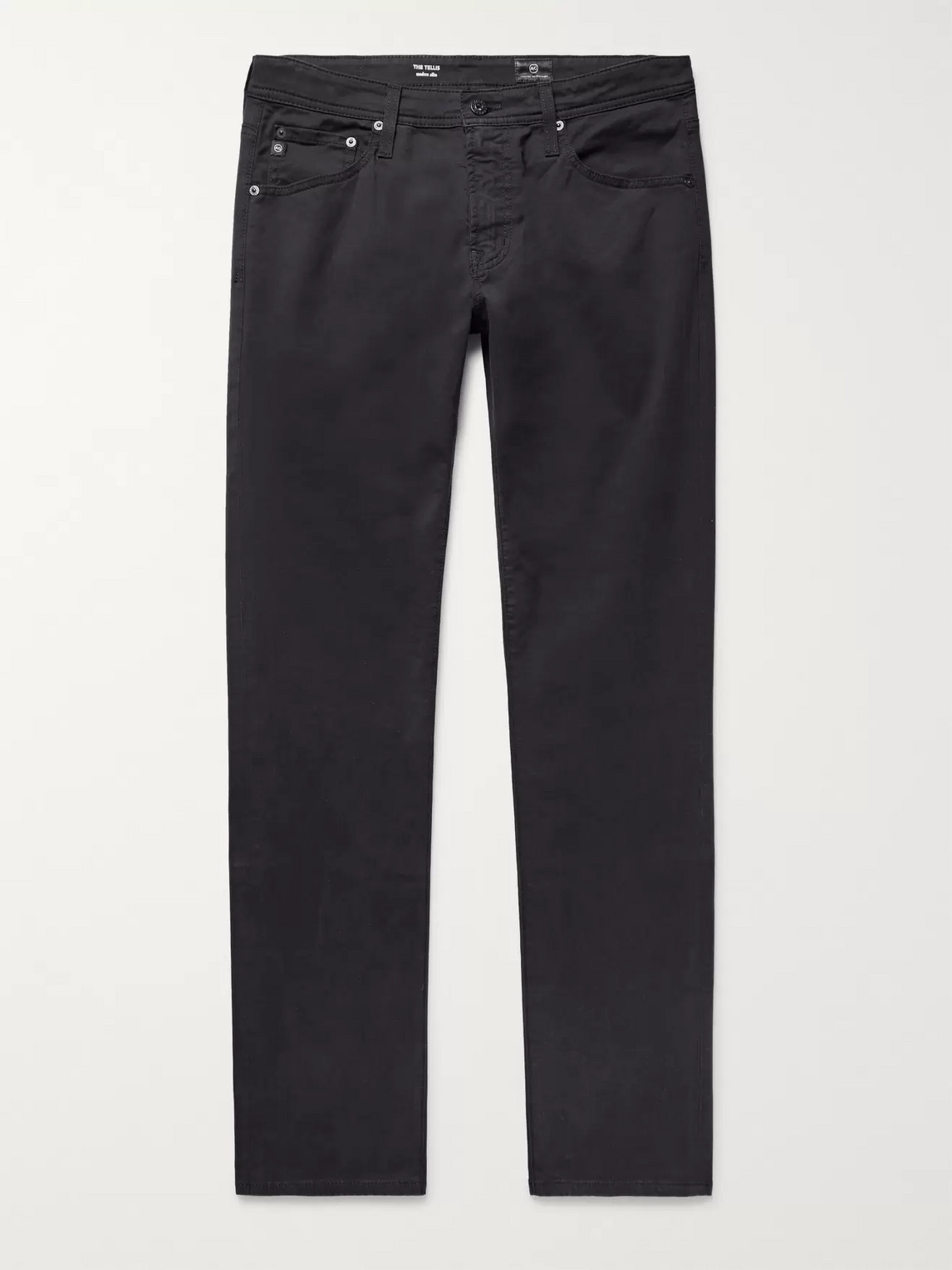 AG TELLIS SLIM-FIT STRETCH-COTTON TWILL TROUSERS