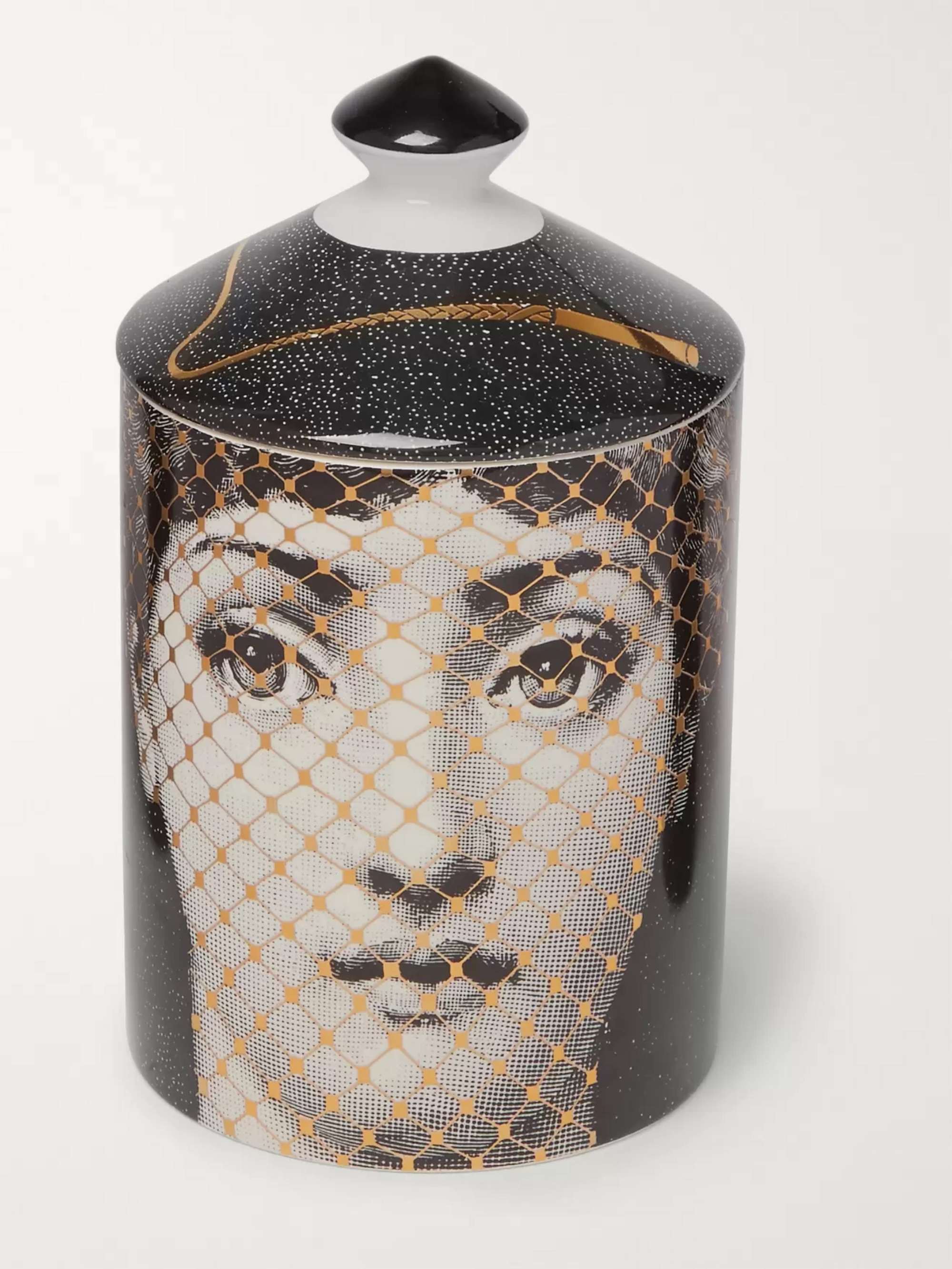 FORNASETTI Golden Burlesque Scented Candle, 300g