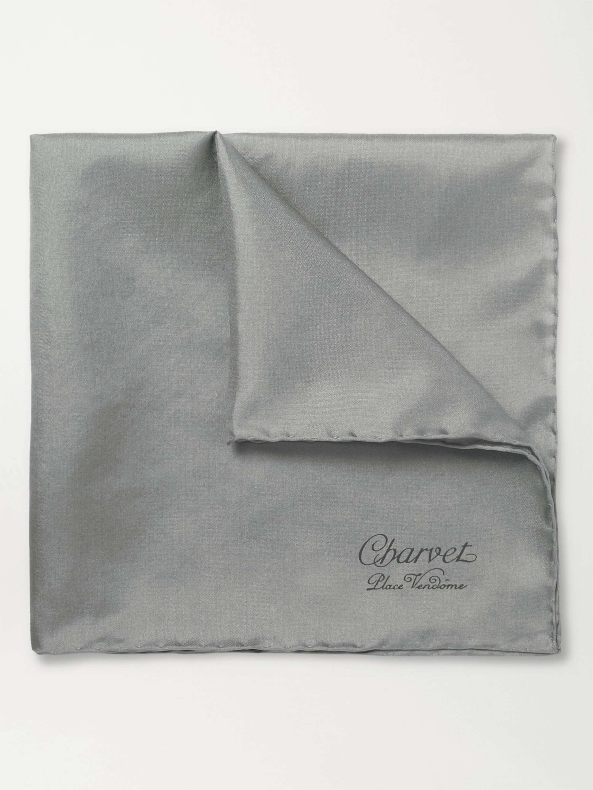 CHARVET Silk Pocket Square