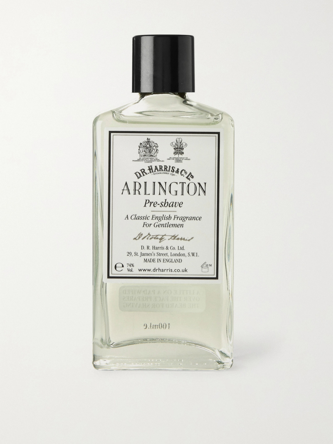 D R Harris Arlington Pre-shave Lotion, 100ml In Colorless