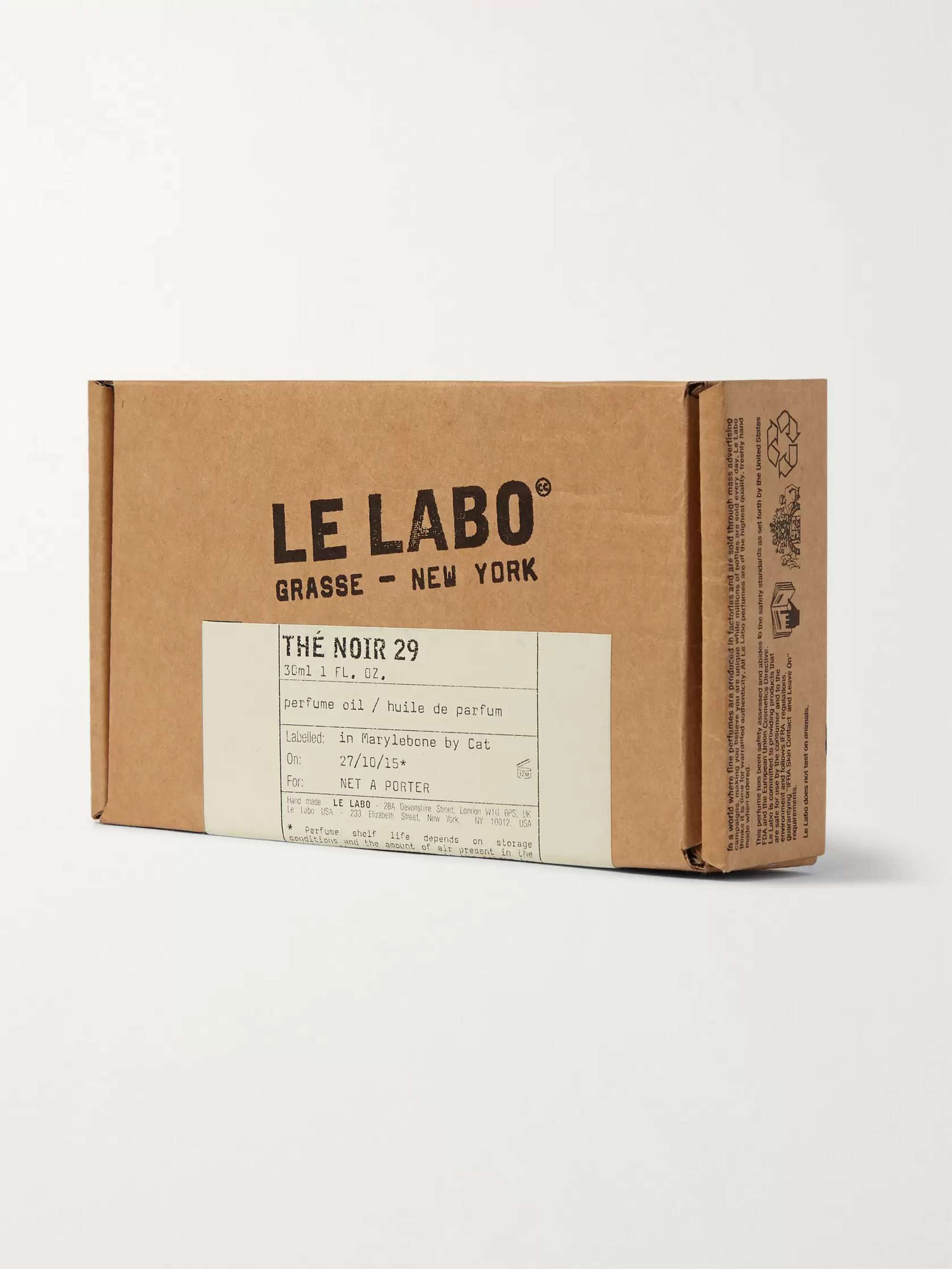 LE LABO Perfume Oil - Thé Noir 29, 30ml