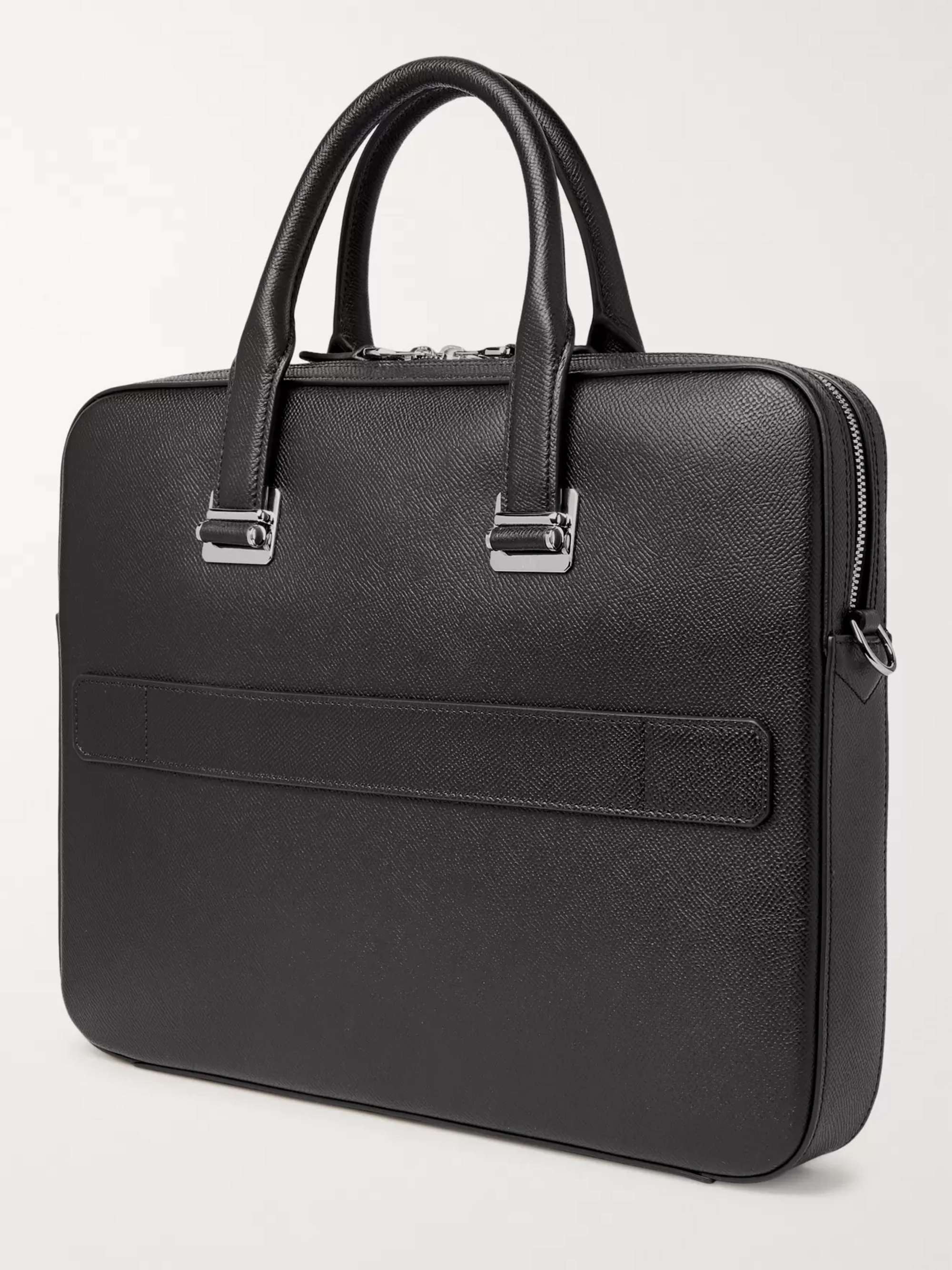 DUNHILL Cadogan Full-Grain Leather Briefcase