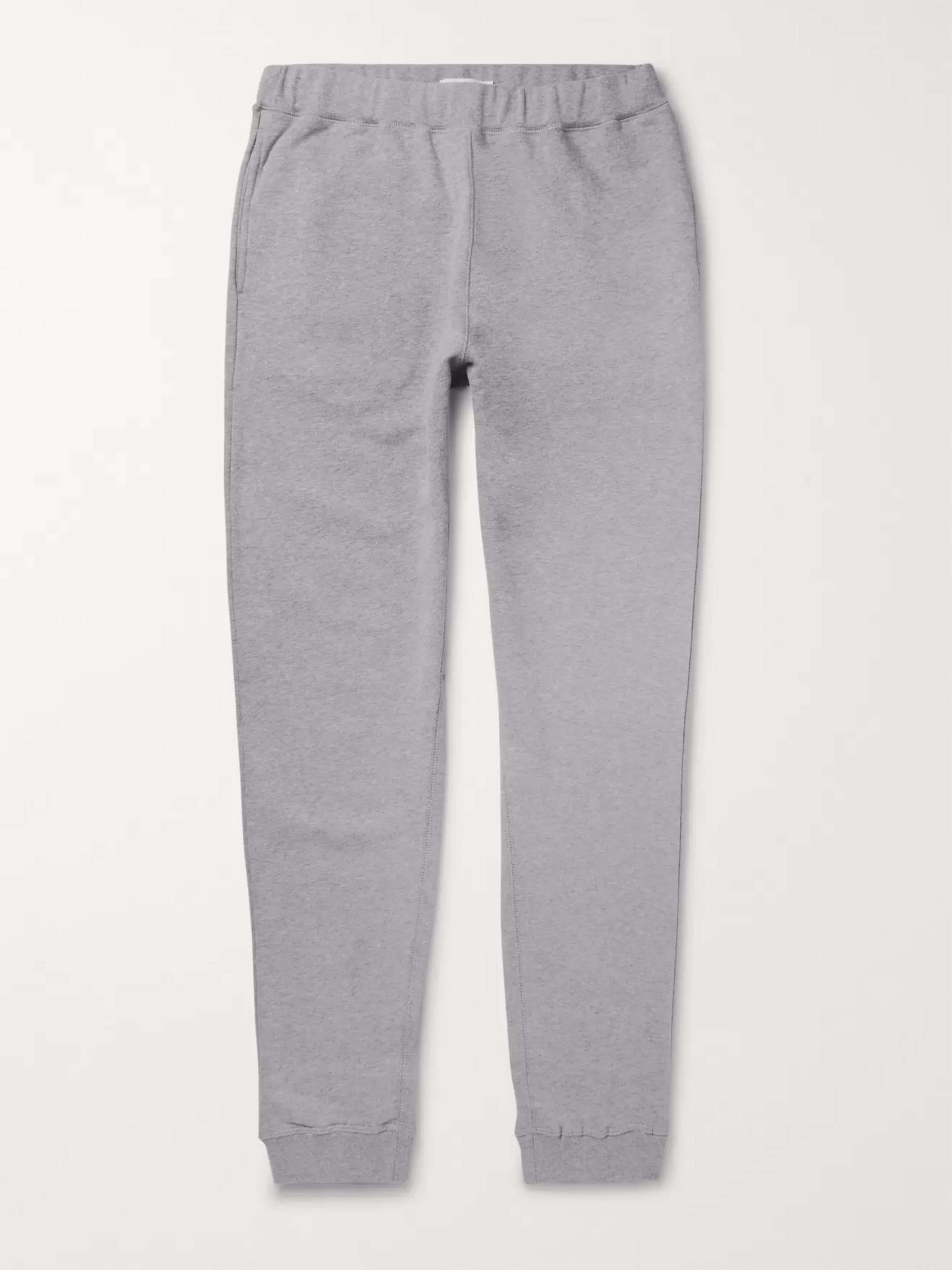 SUNSPEL Tapered Cotton-Jersey Sweatpants