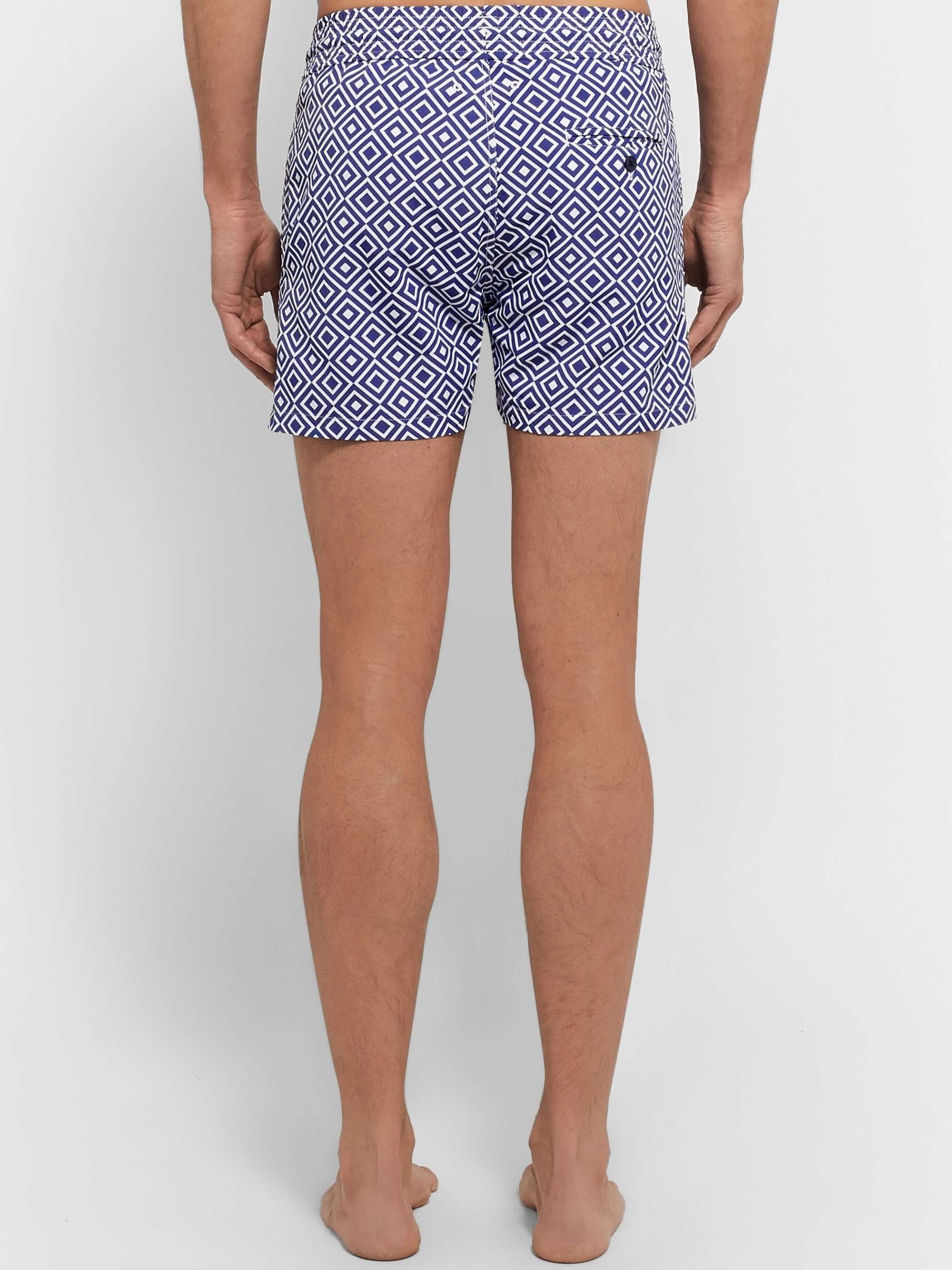 FRESCOBOL CARIOCA Angra Slim-Fit Short-Length Printed Swim Shorts