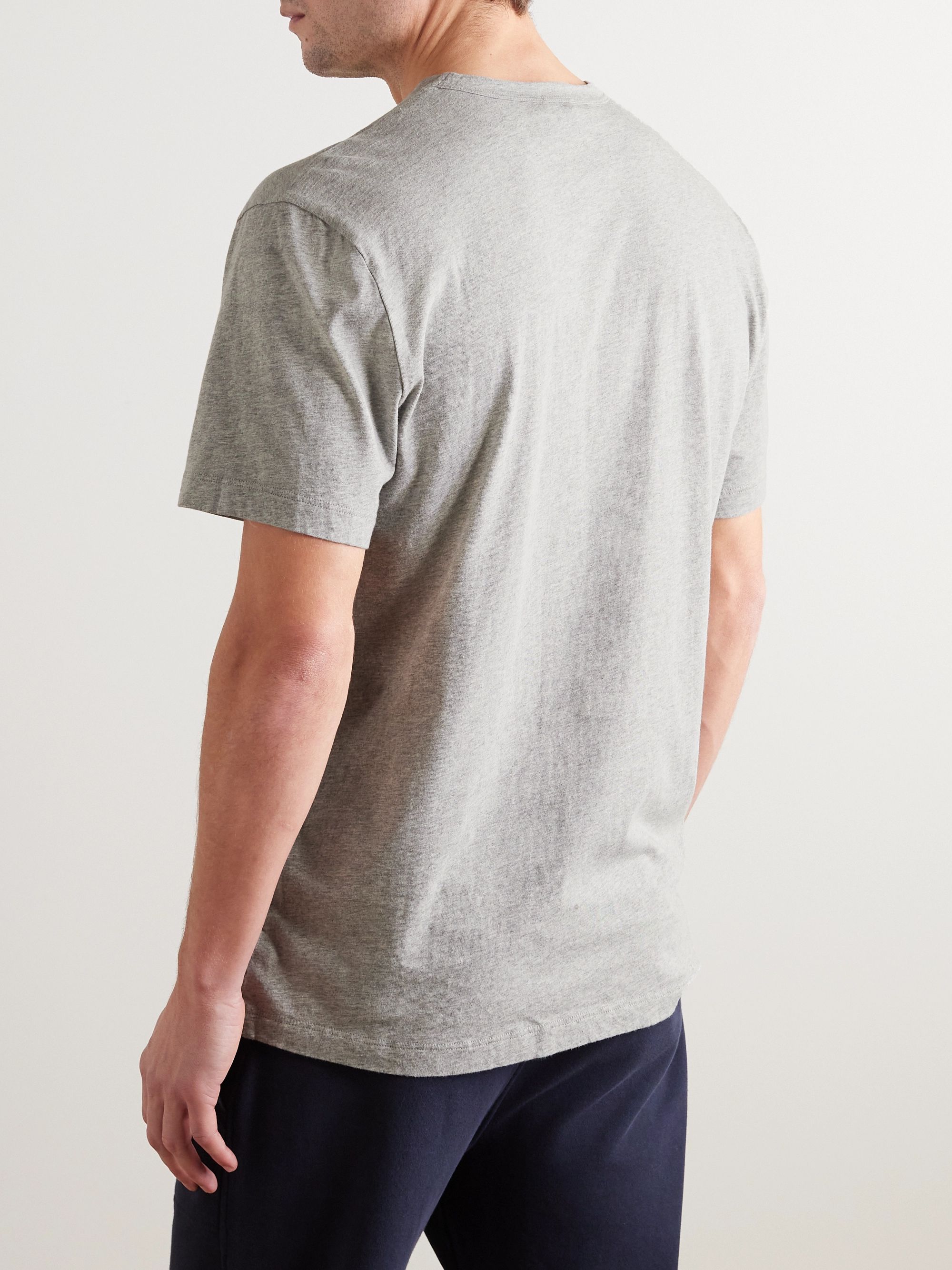 Gray Slim-Fit Cotton-Jersey T-Shirt | JAMES PERSE | MR PORTER