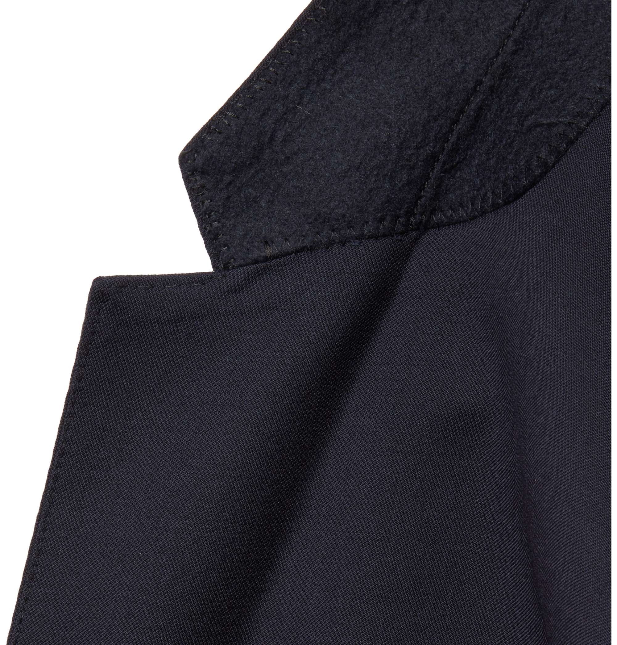 HUGO BOSS Grey Hayes Slim-Fit Super 120s Virgin Wool Suit Jacket