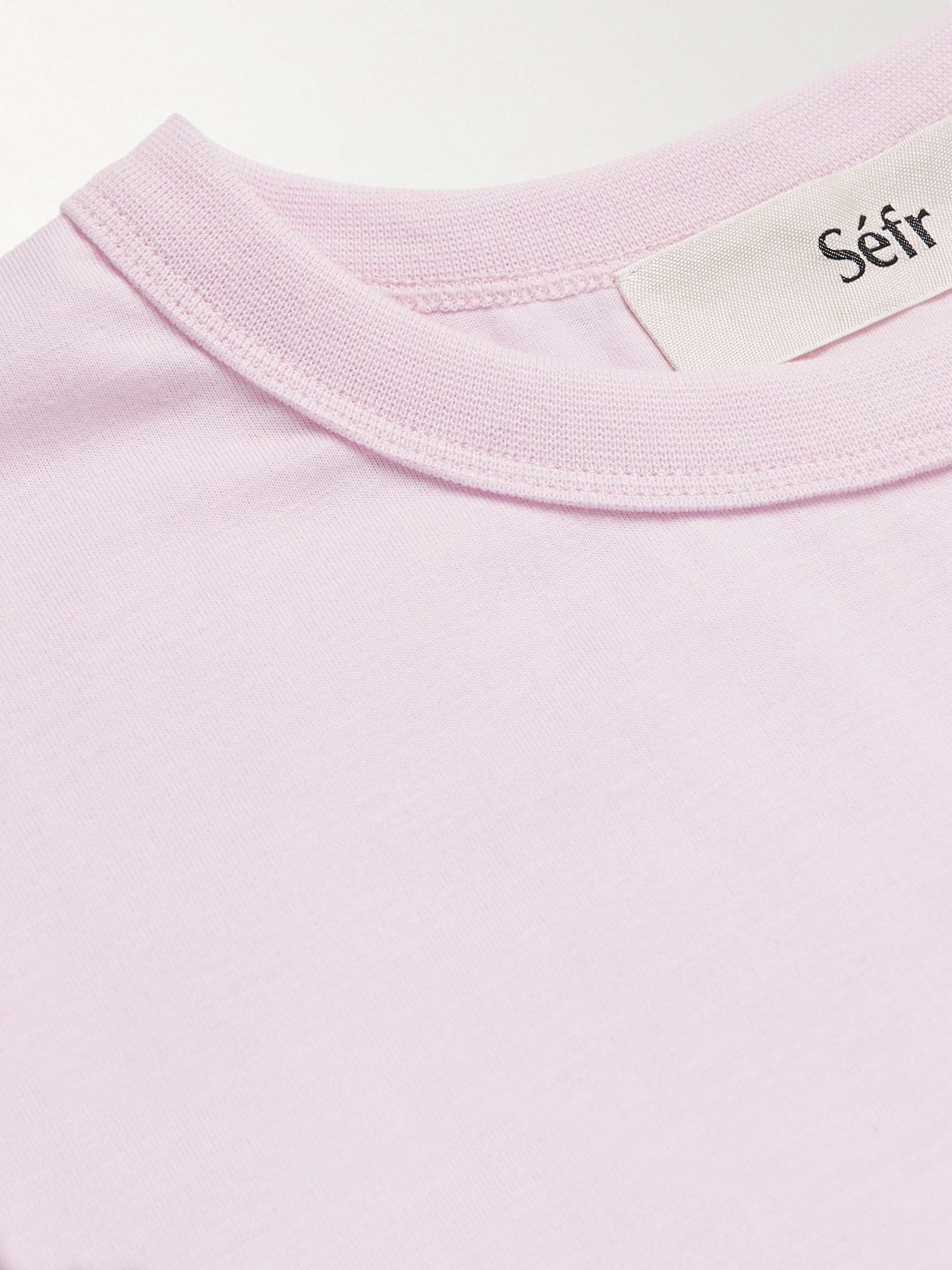 SÉFR Luca Cotton-Blend Jersey T-Shirt