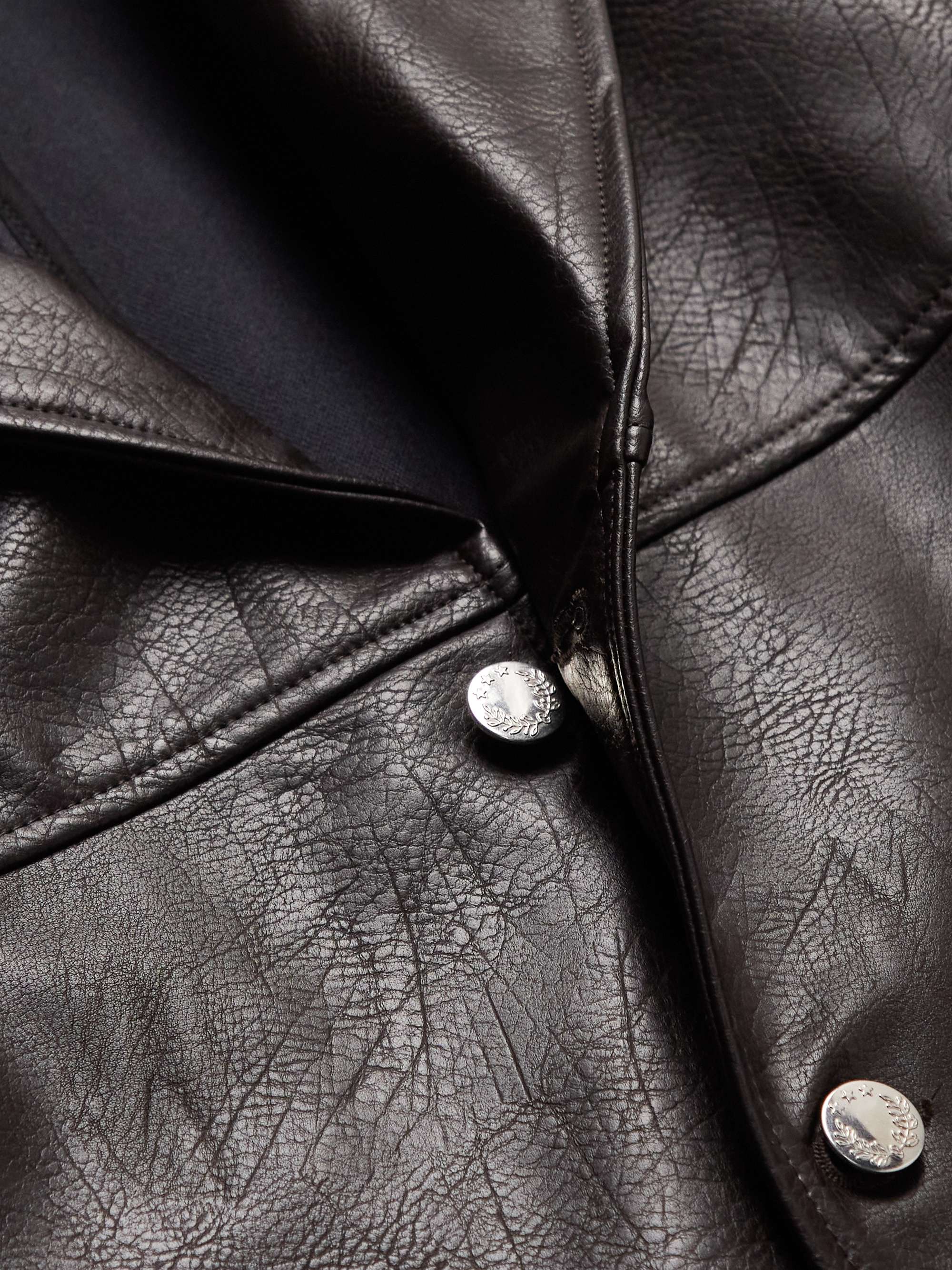 SÉFR Francis Vegan Leather Jacket