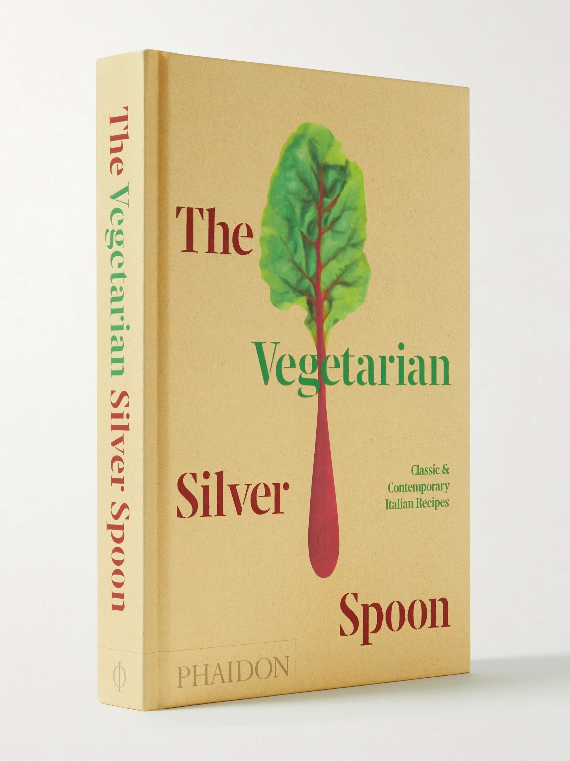 PHAIDON The Vegetarian Silver Spoon: Classic and Contemporary Italian Recipes Hardcover Cookbook