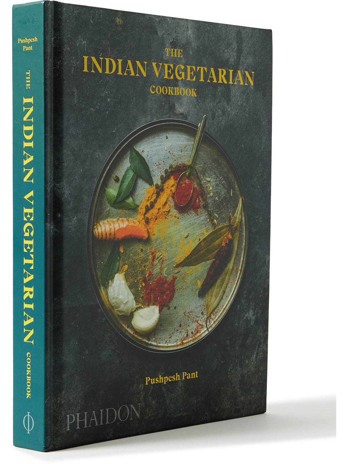 Phaidon The Indian Vegetarian Cookbook Hardcover Book In Green